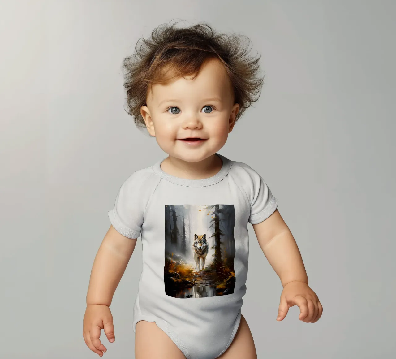 Wolf Forest body bébé de Mateo