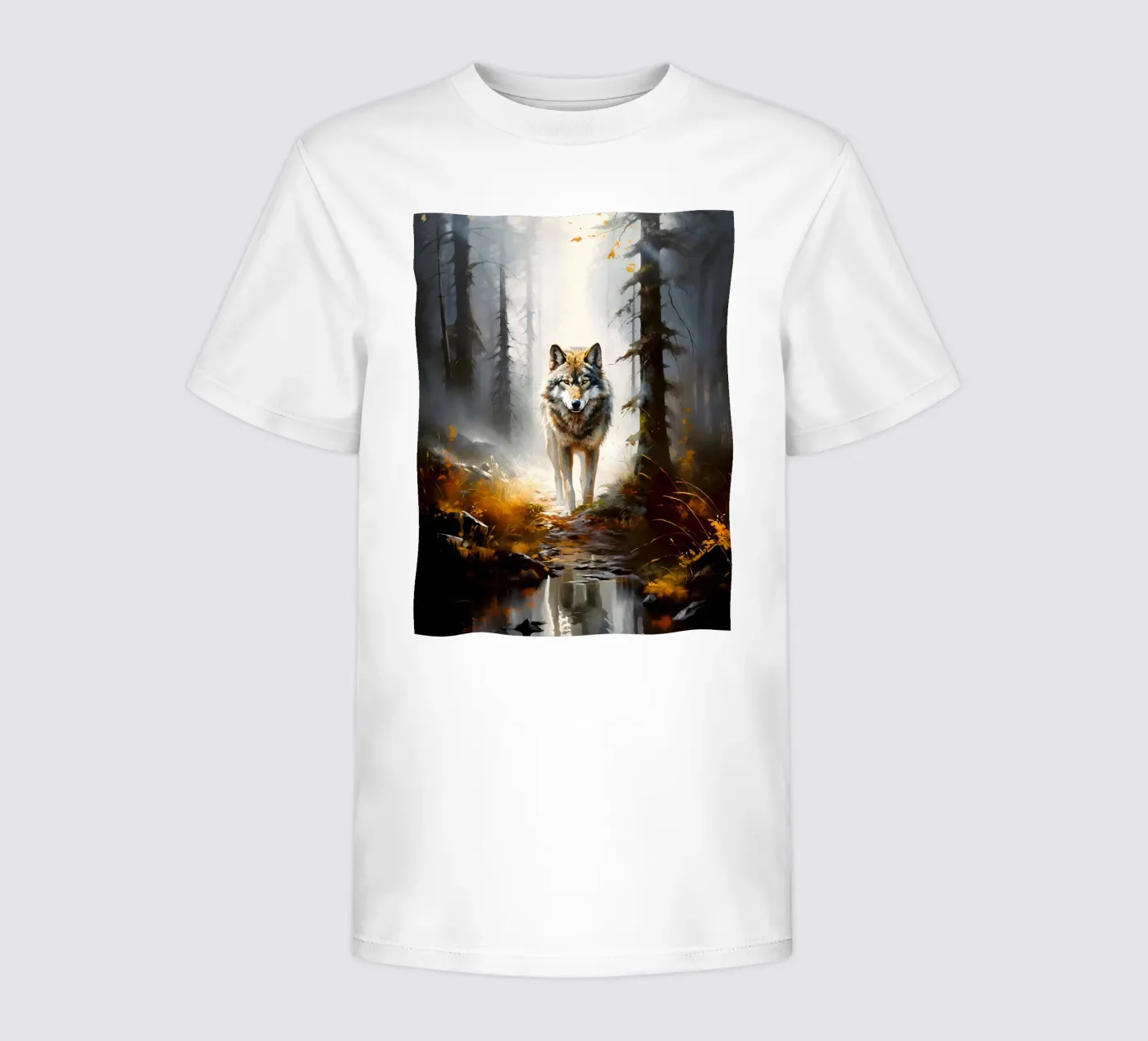 Wolf Forest kinder t-shirt van Mateo