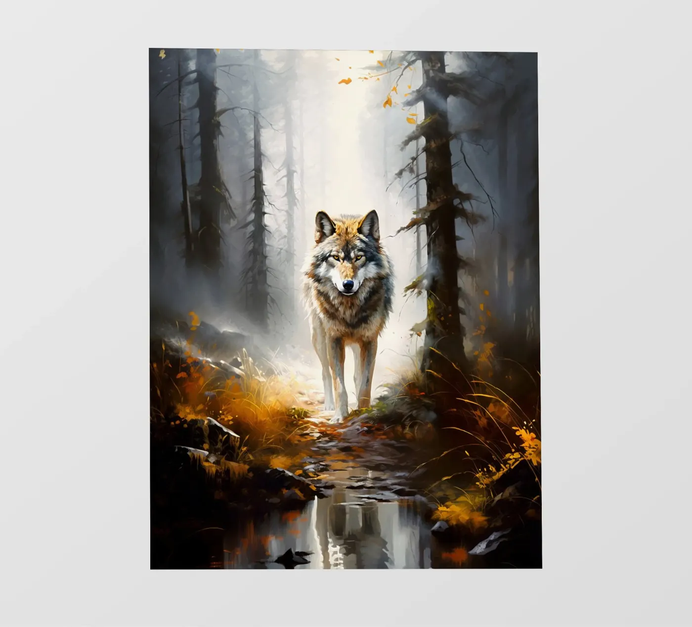 Wolf Forest telo in pvc da Mateo