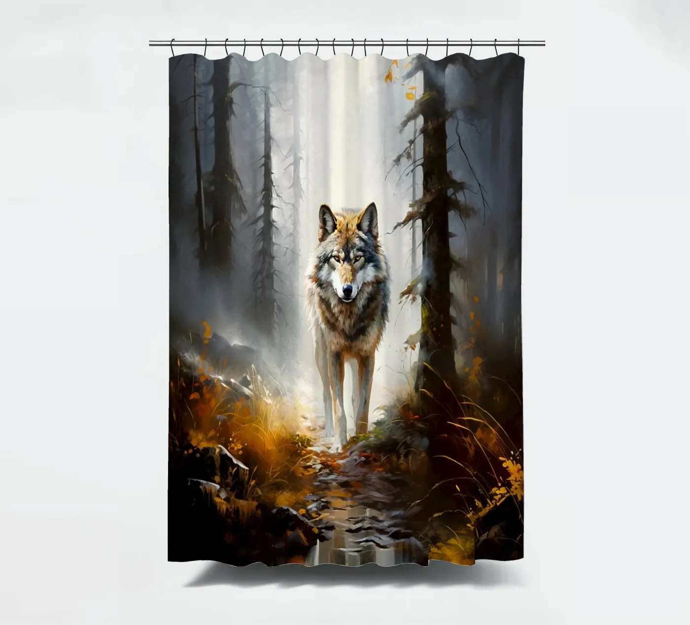 Wolf Forest tenda da doccia da Mateo