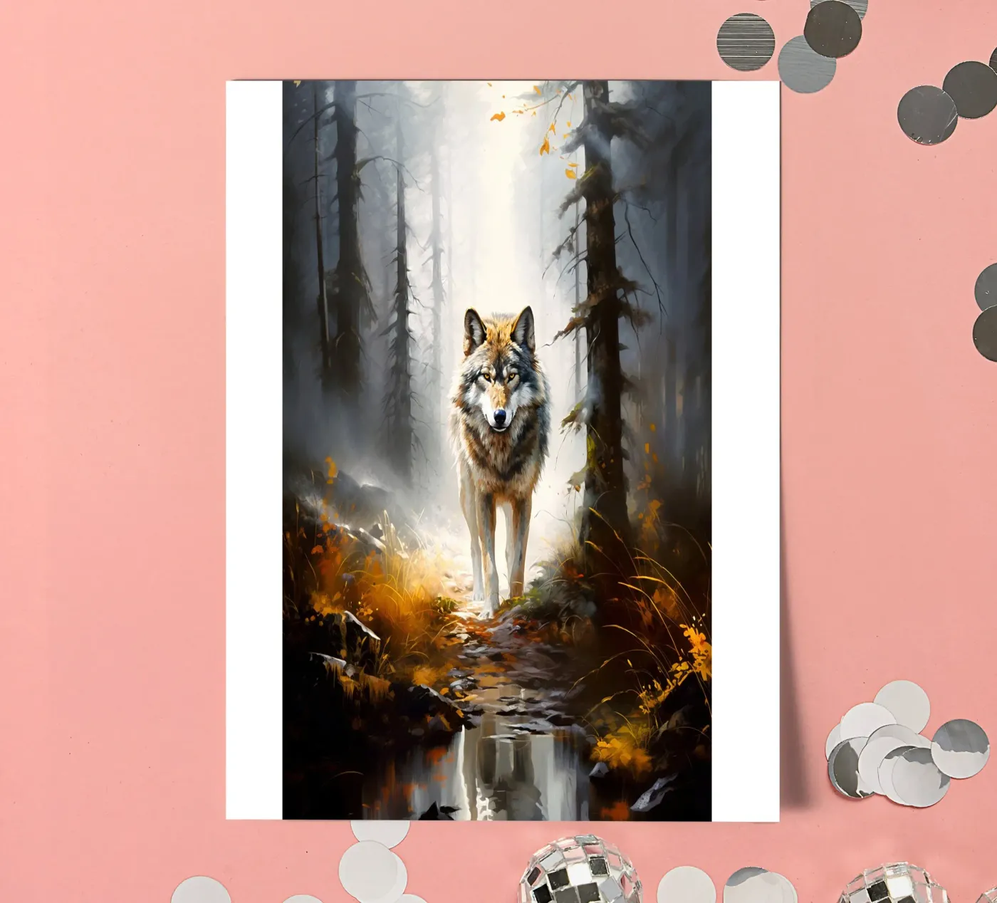 Wolf Forest stickervel van Mateo