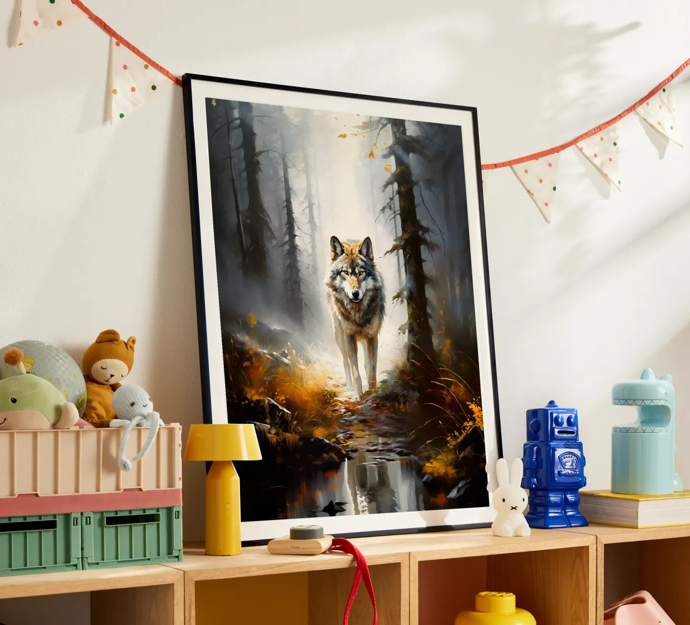 Wolf Forest Poster von Mateo