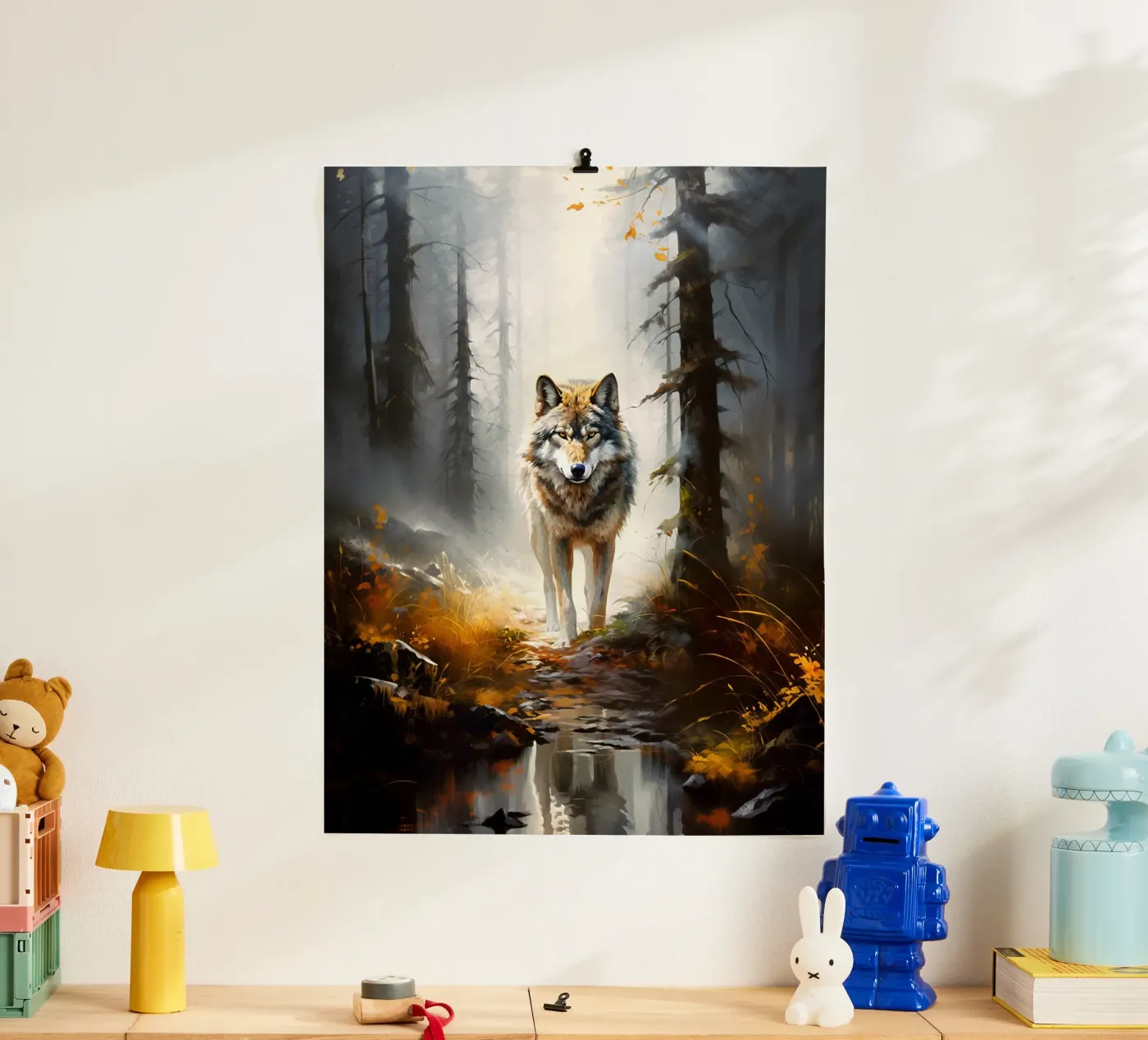 Wolf Forest Poster von Mateo