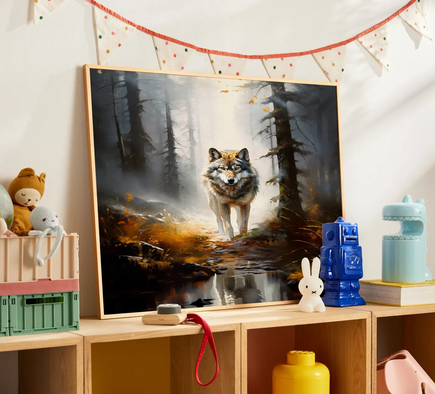 Wolf Forest Poster von Mateo