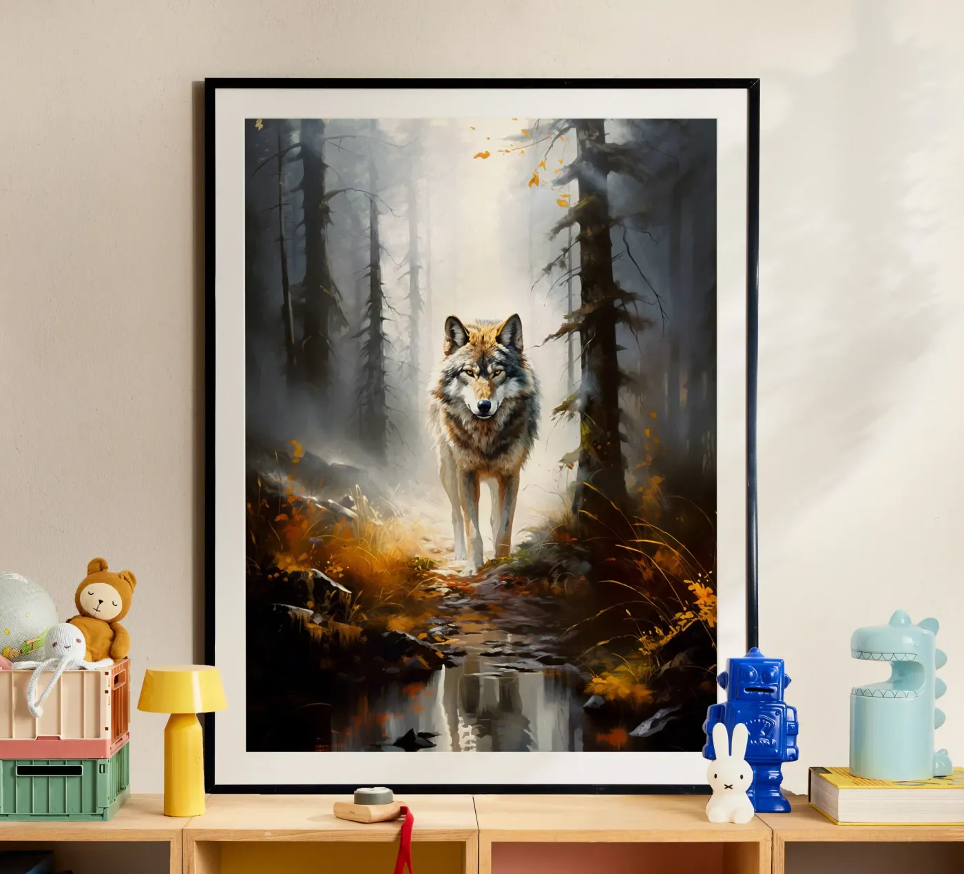 Wolf Forest Poster von Mateo