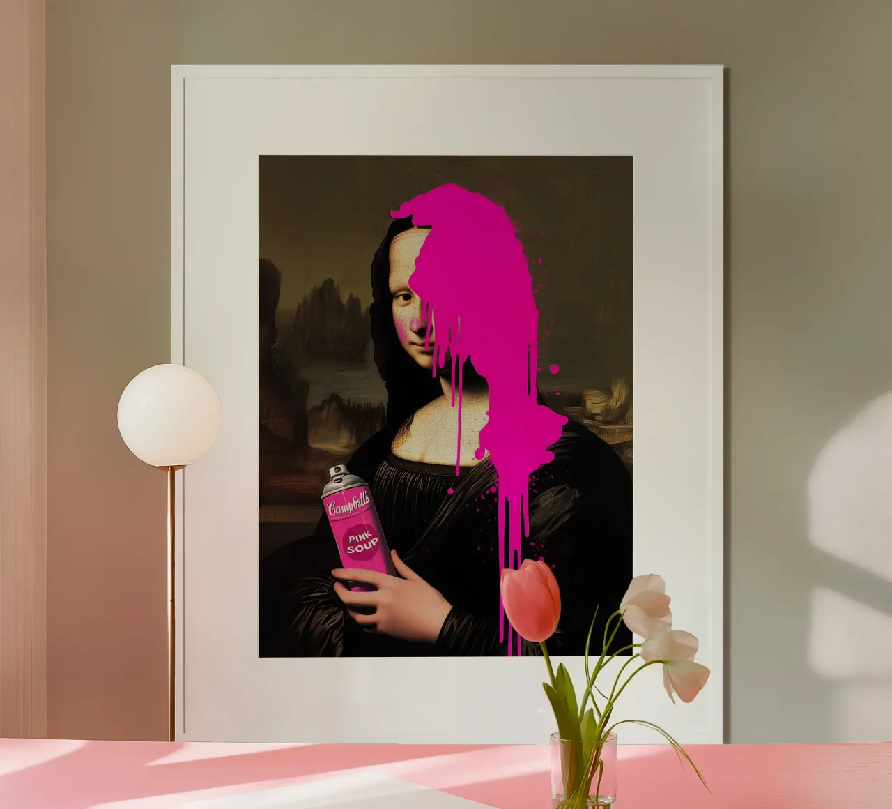 Pink Soup carta hahnemühle da Dikhotomy