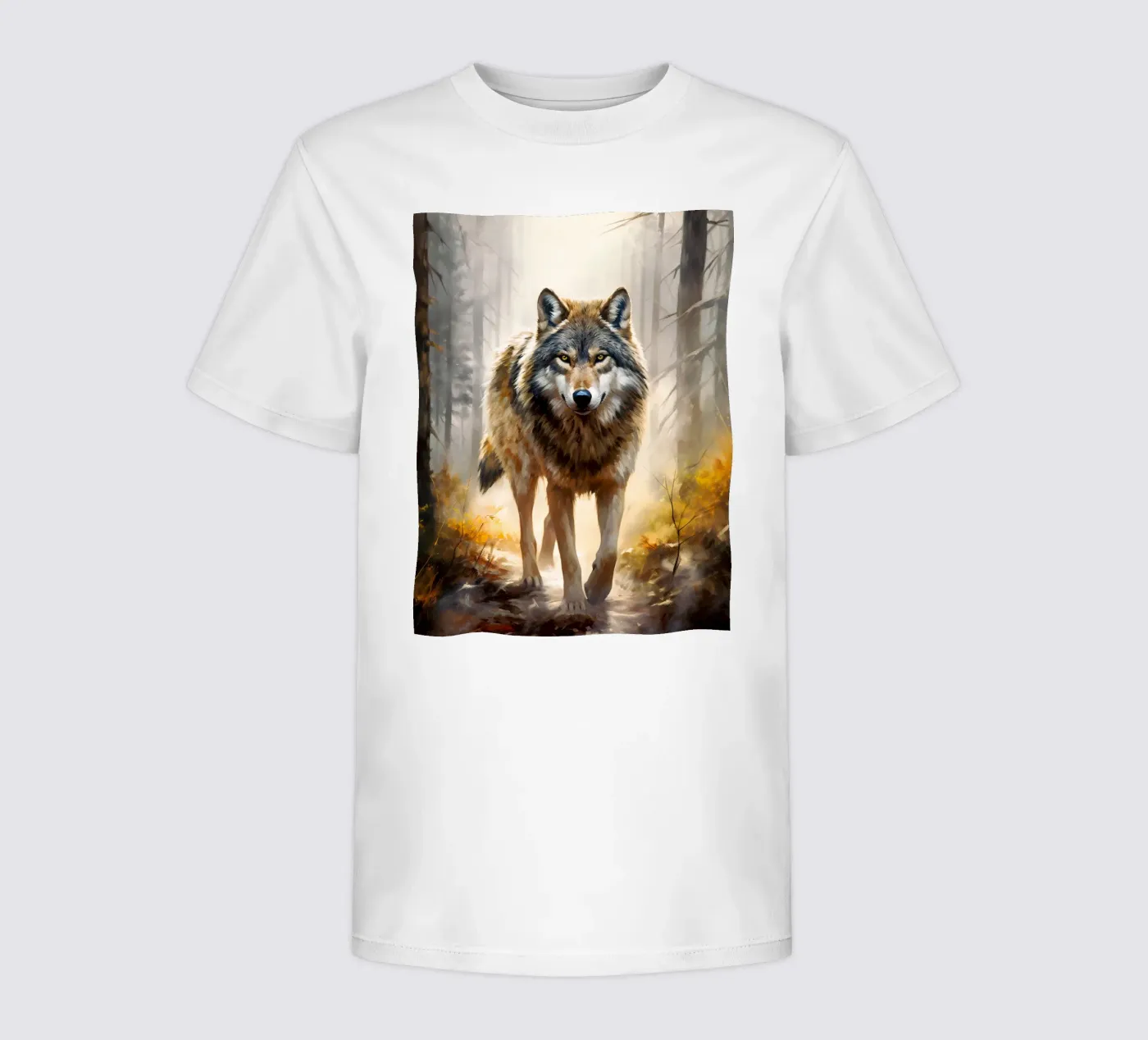 Wolf Forest 2 kinder t-shirt van Mateo