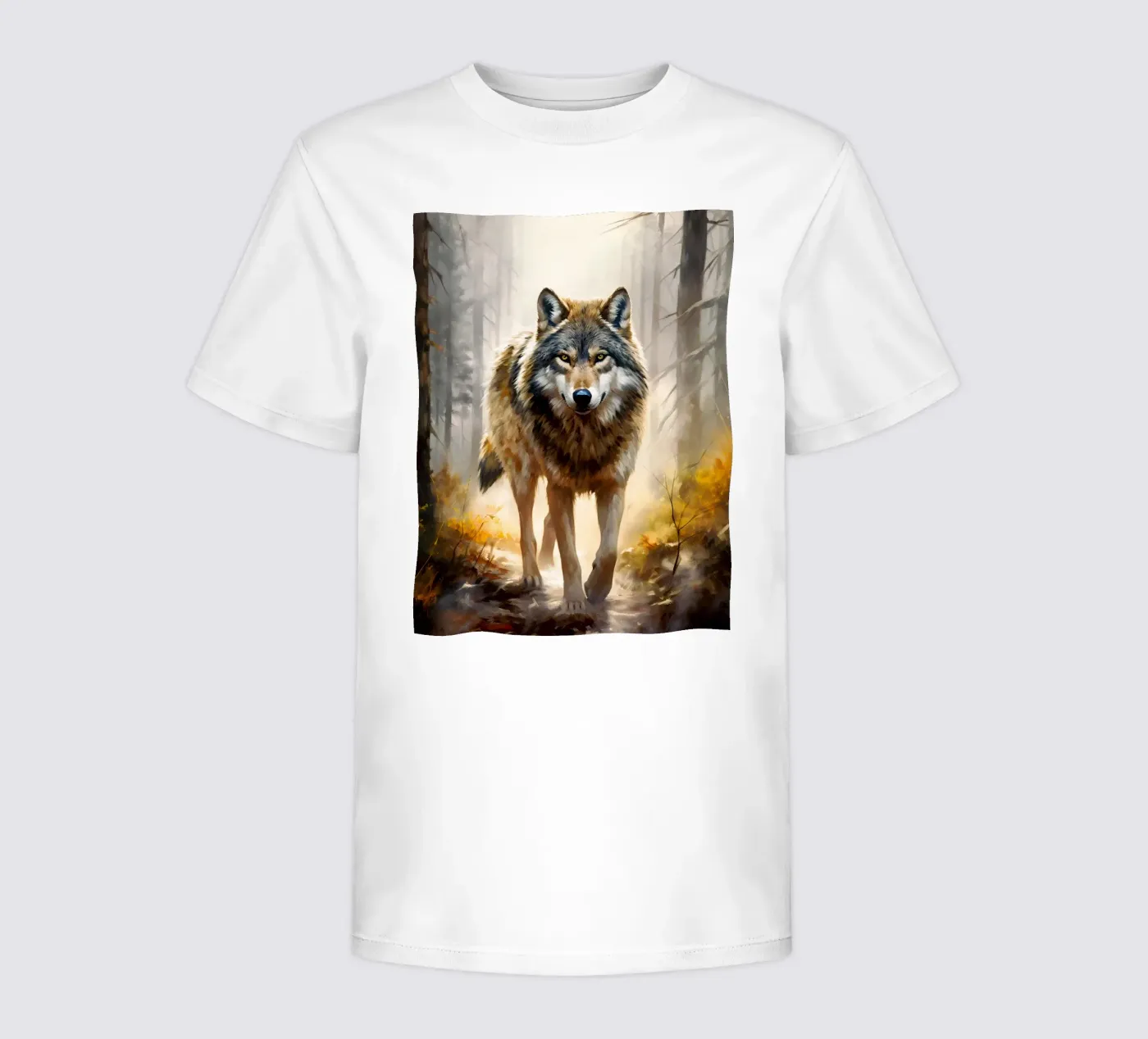 Wolf Forest 2 kinder t-shirt van Mateo