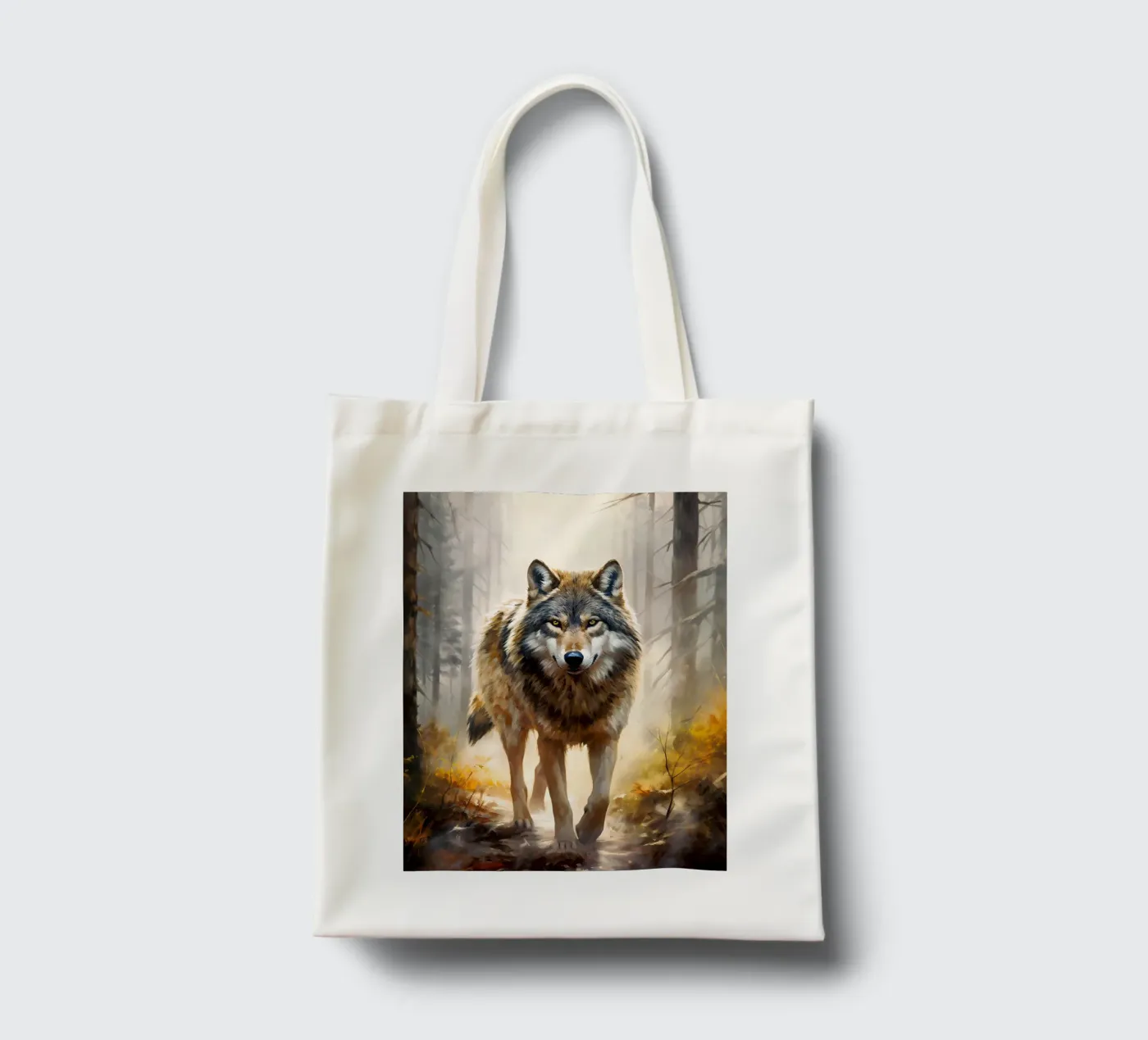 Wolf Forest 2 tote bag by Mateo