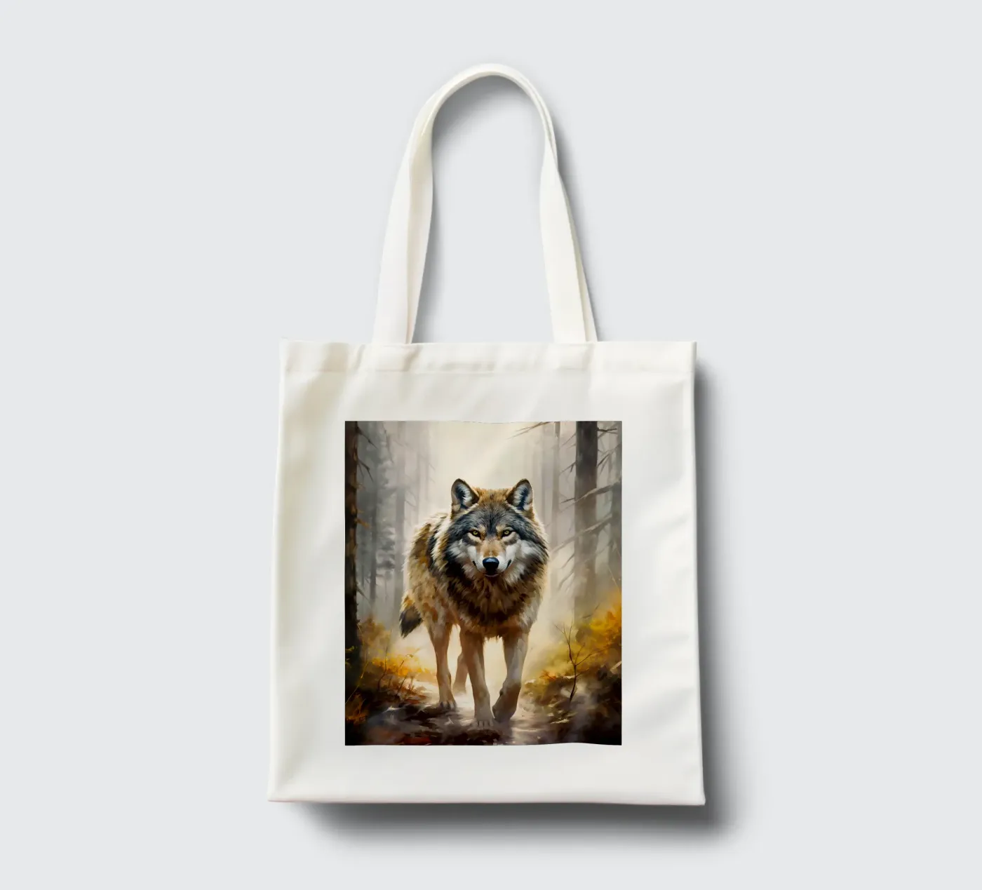 Wolf Forest 2 tote bag by Mateo