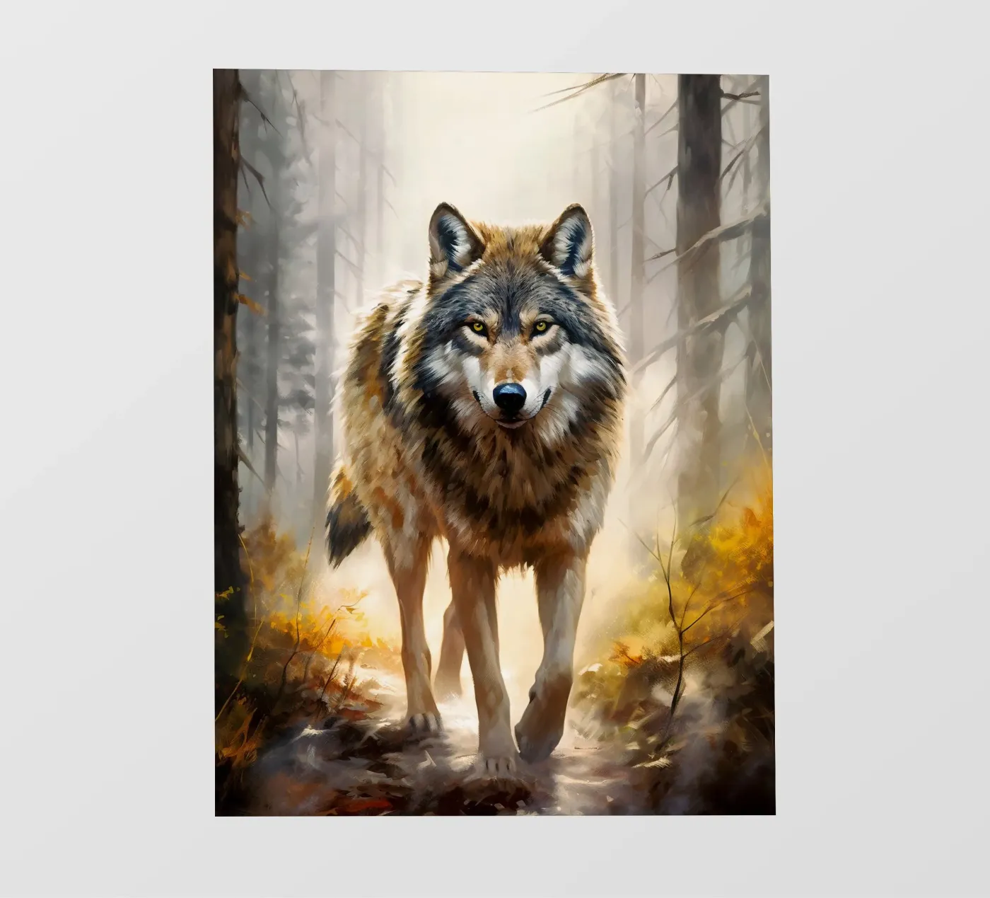 Wolf Forest 2 papier peint photo de Mateo