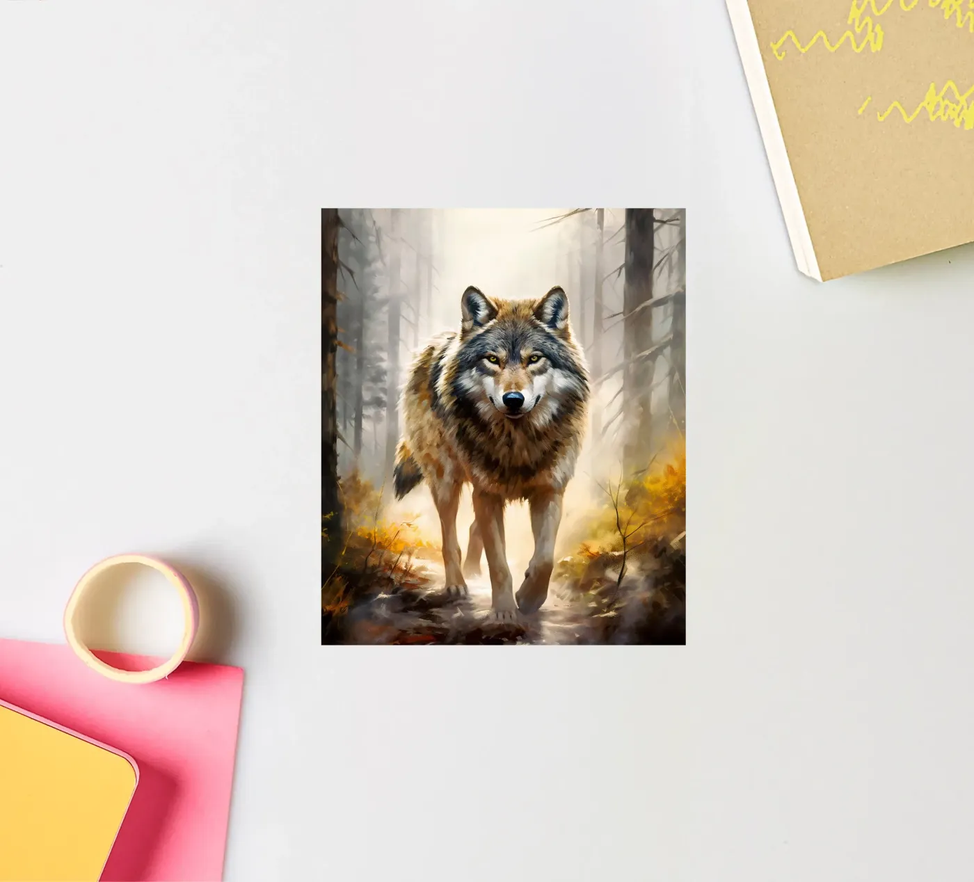 Wolf Forest 2 sticker by Mateo