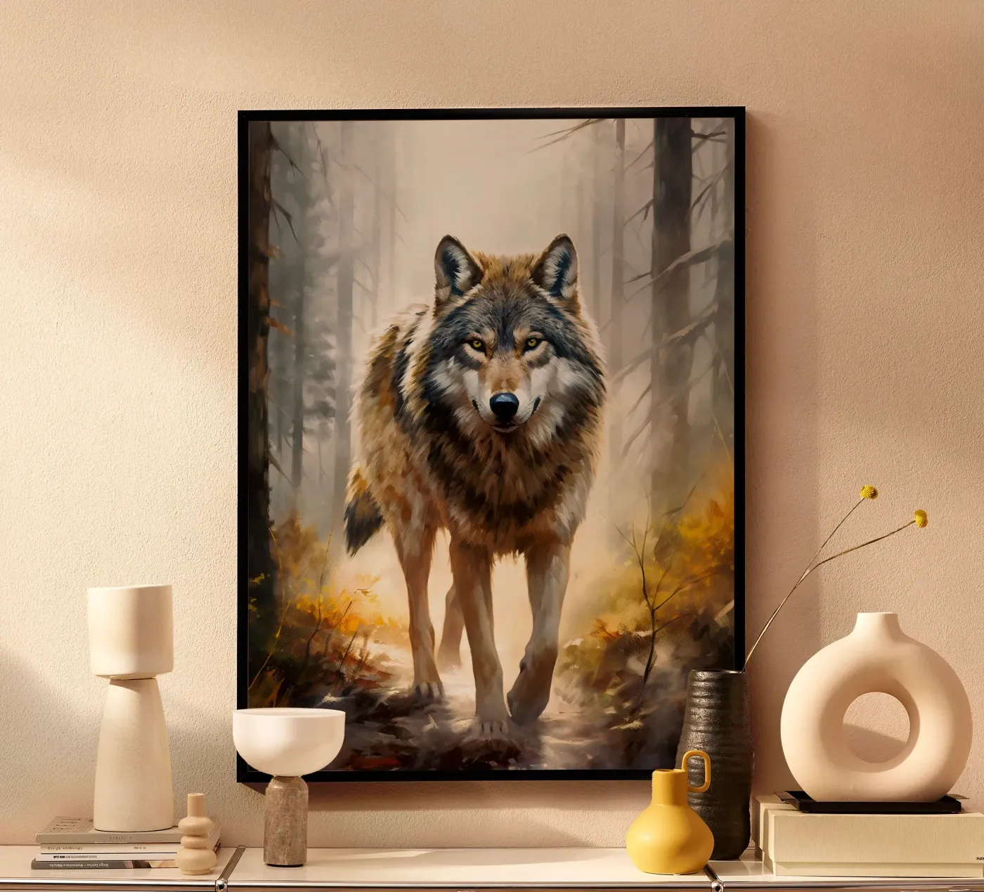 Wolf Forest 2 hahnemühle van Mateo