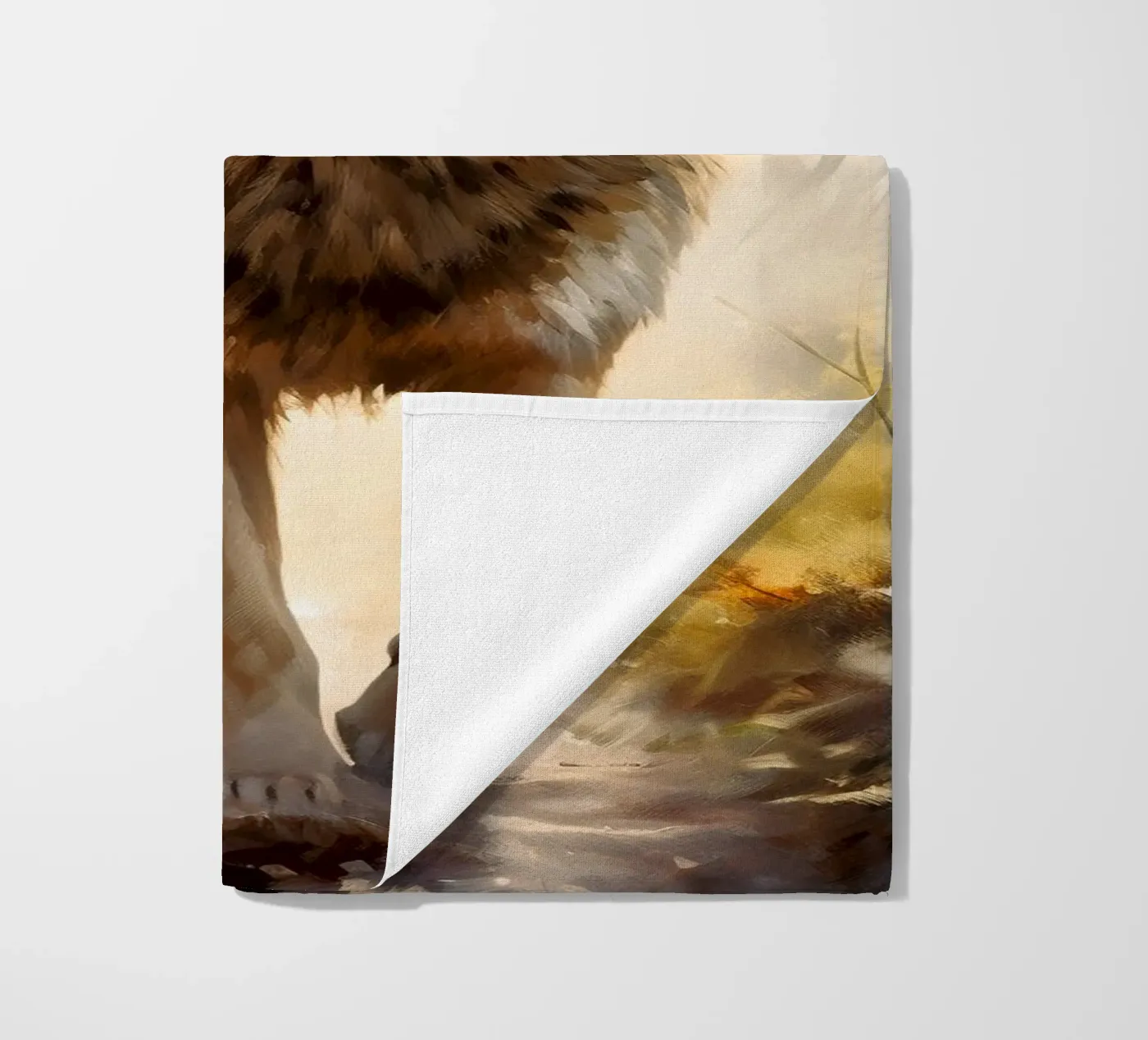 Wolf Forest 2 beach towel by Mateo