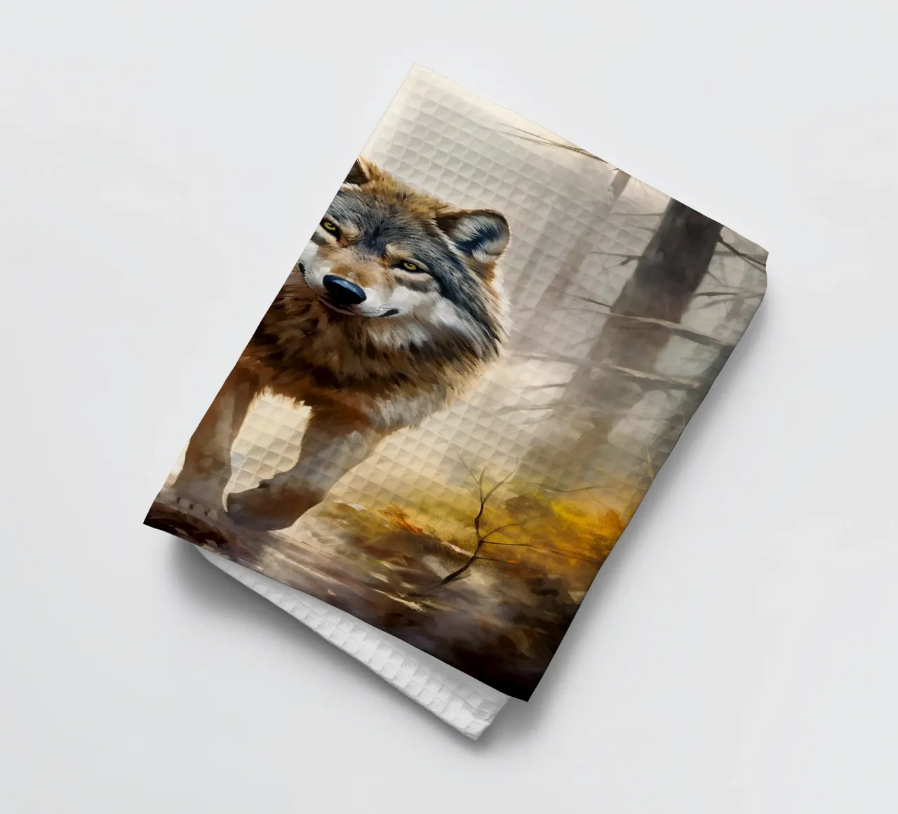 Wolf Forest 2 torchon de Mateo