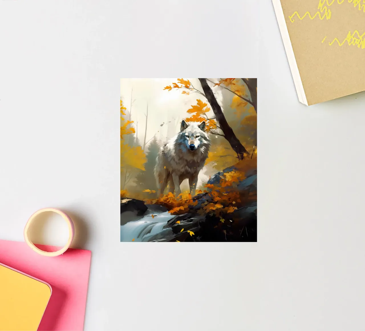 Wolf Forest 3 sticker by Mateo