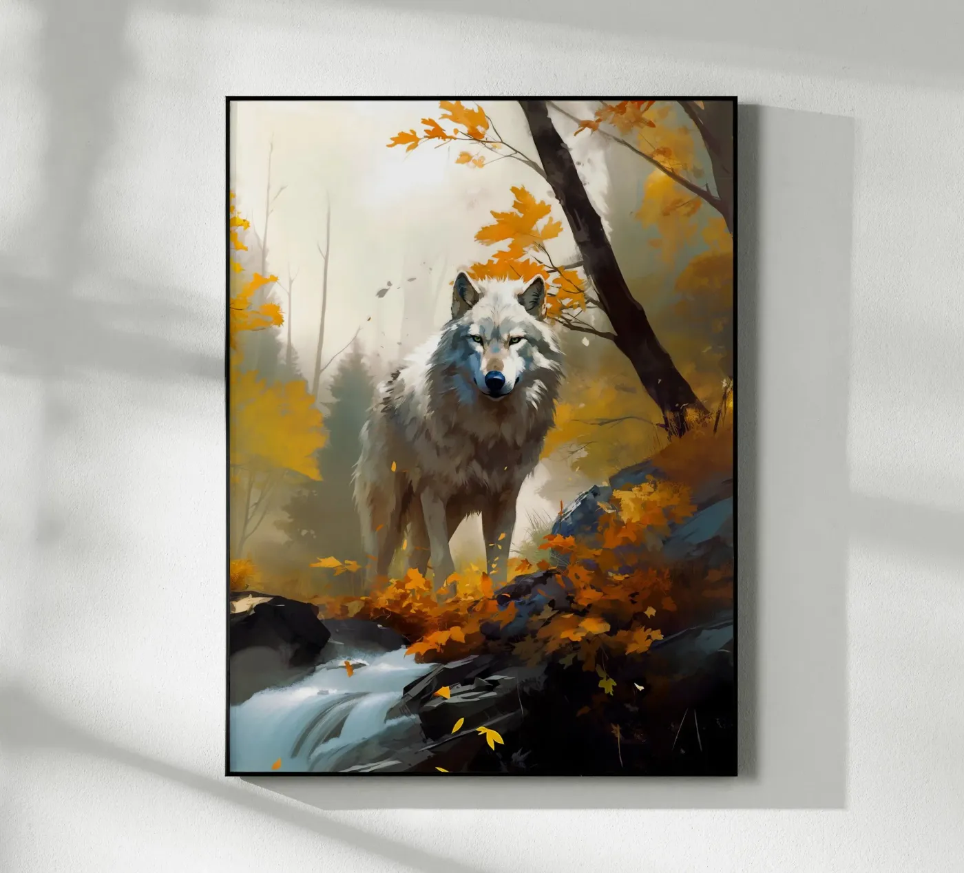 Wolf Forest 3 Acryl-Glas von Mateo