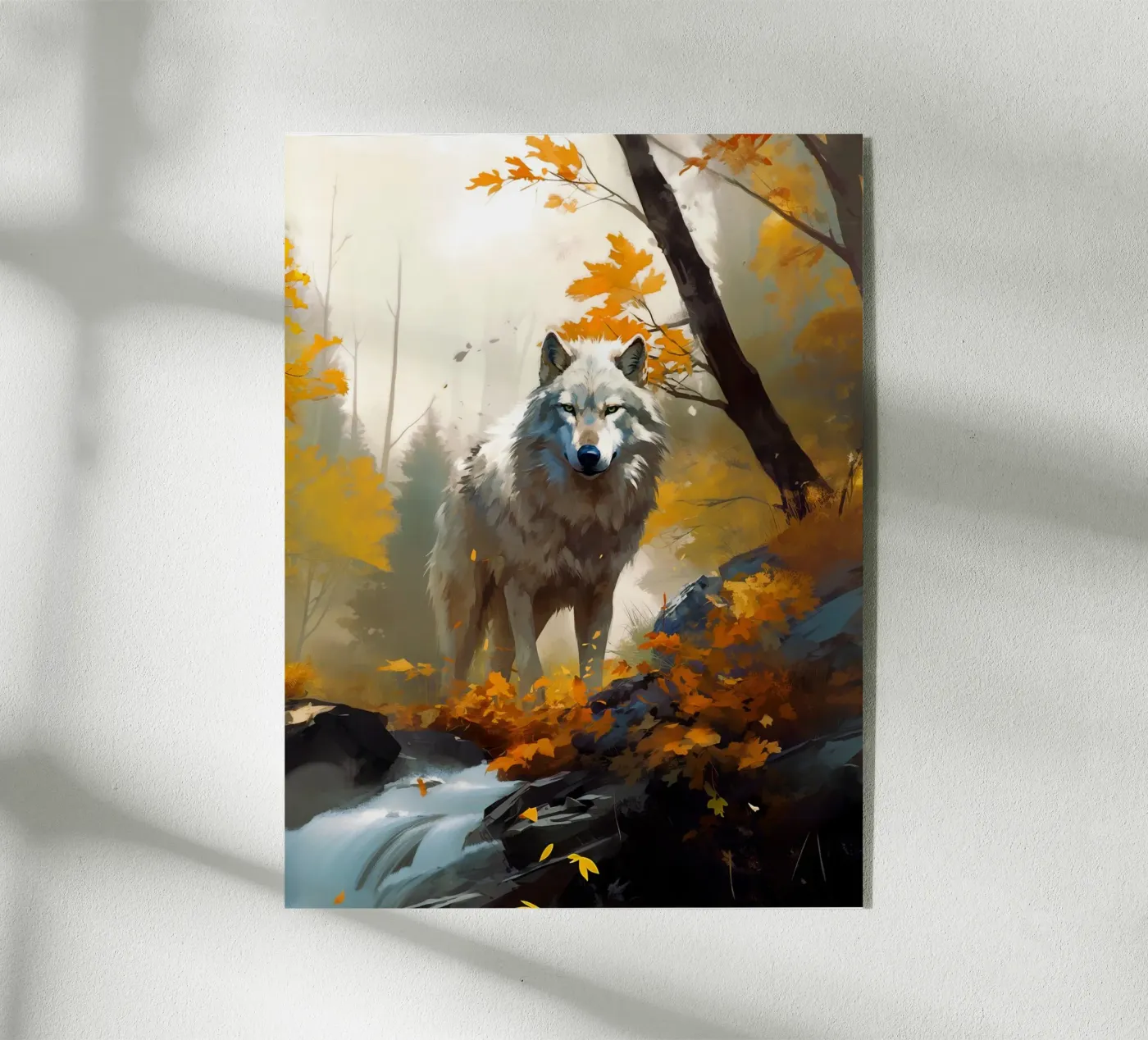 Wolf Forest 3 Acryl-Glas von Mateo