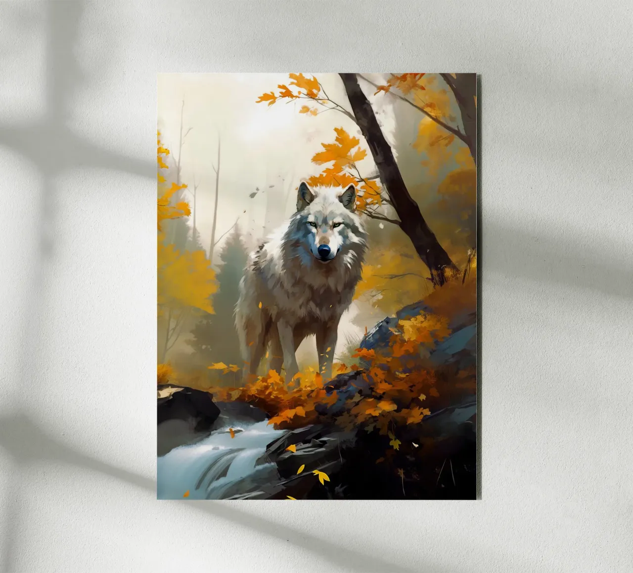 Wolf Forest 3 pannello forex da Mateo