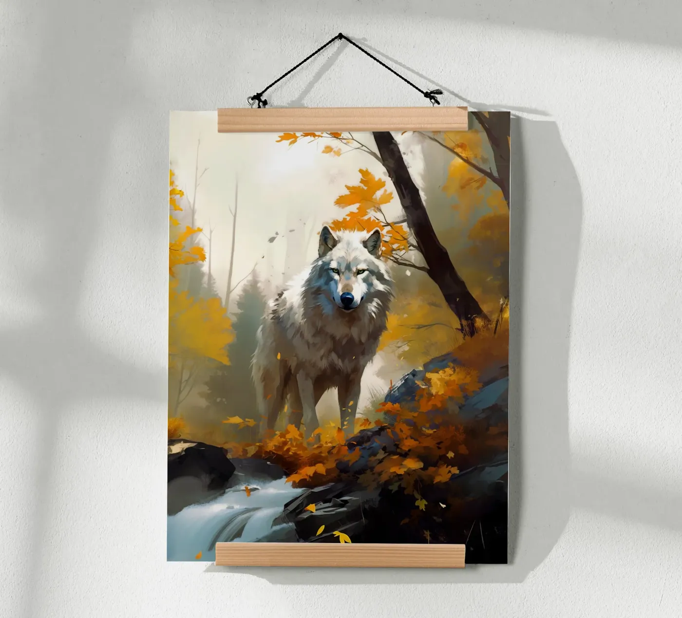 Wolf Forest 3 Poster von Mateo