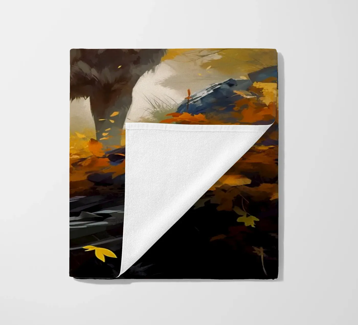 Wolf Forest 3 serviette de plage de Mateo