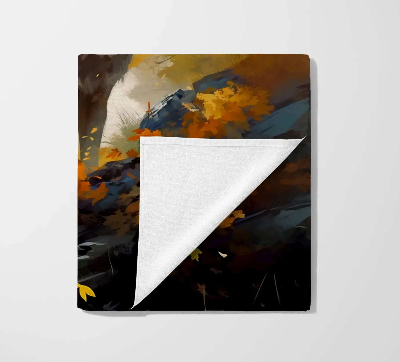 Wolf Forest 3 beach towel by Mateo