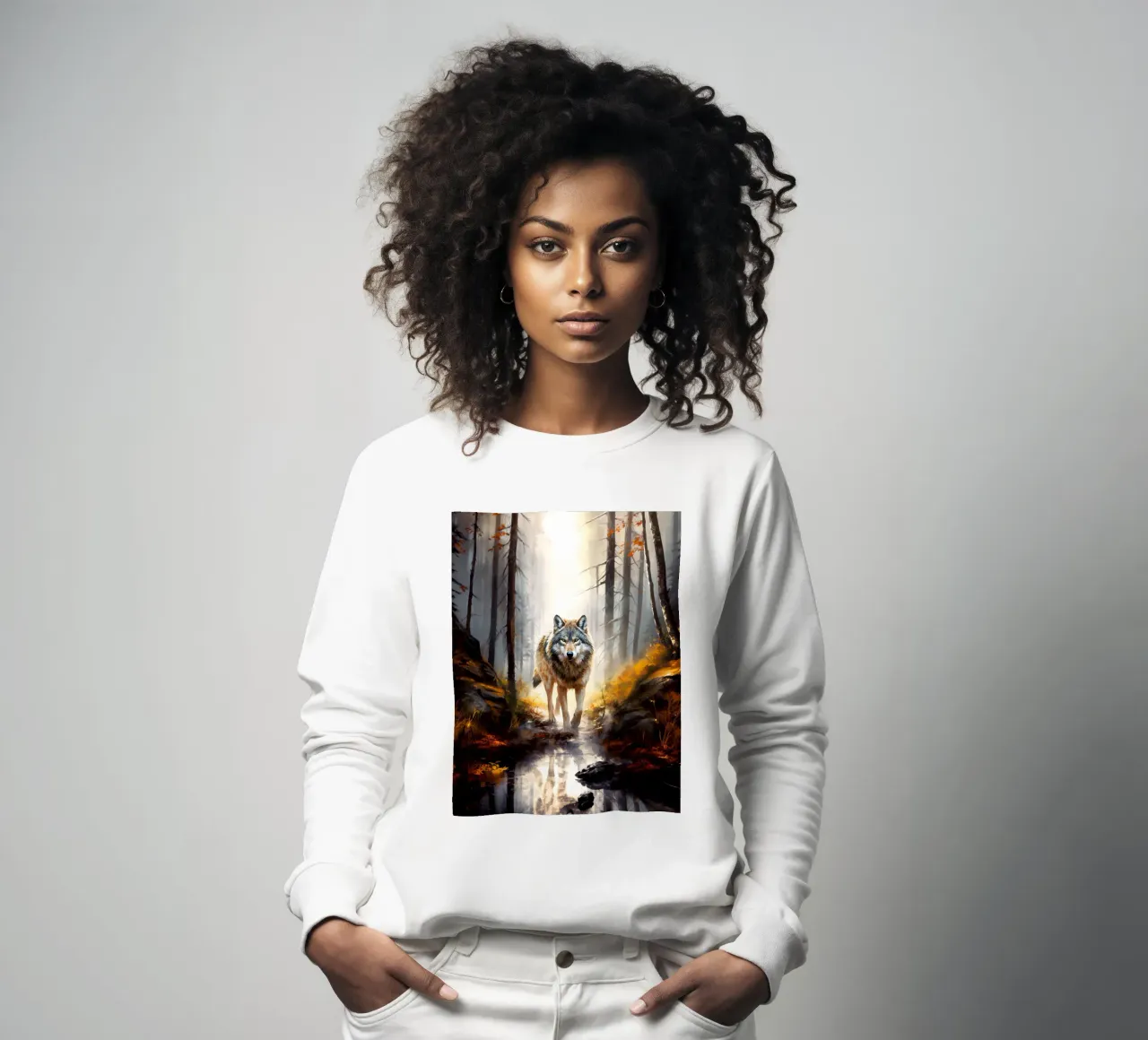 Wolf Forest 4 felpa da Mateo