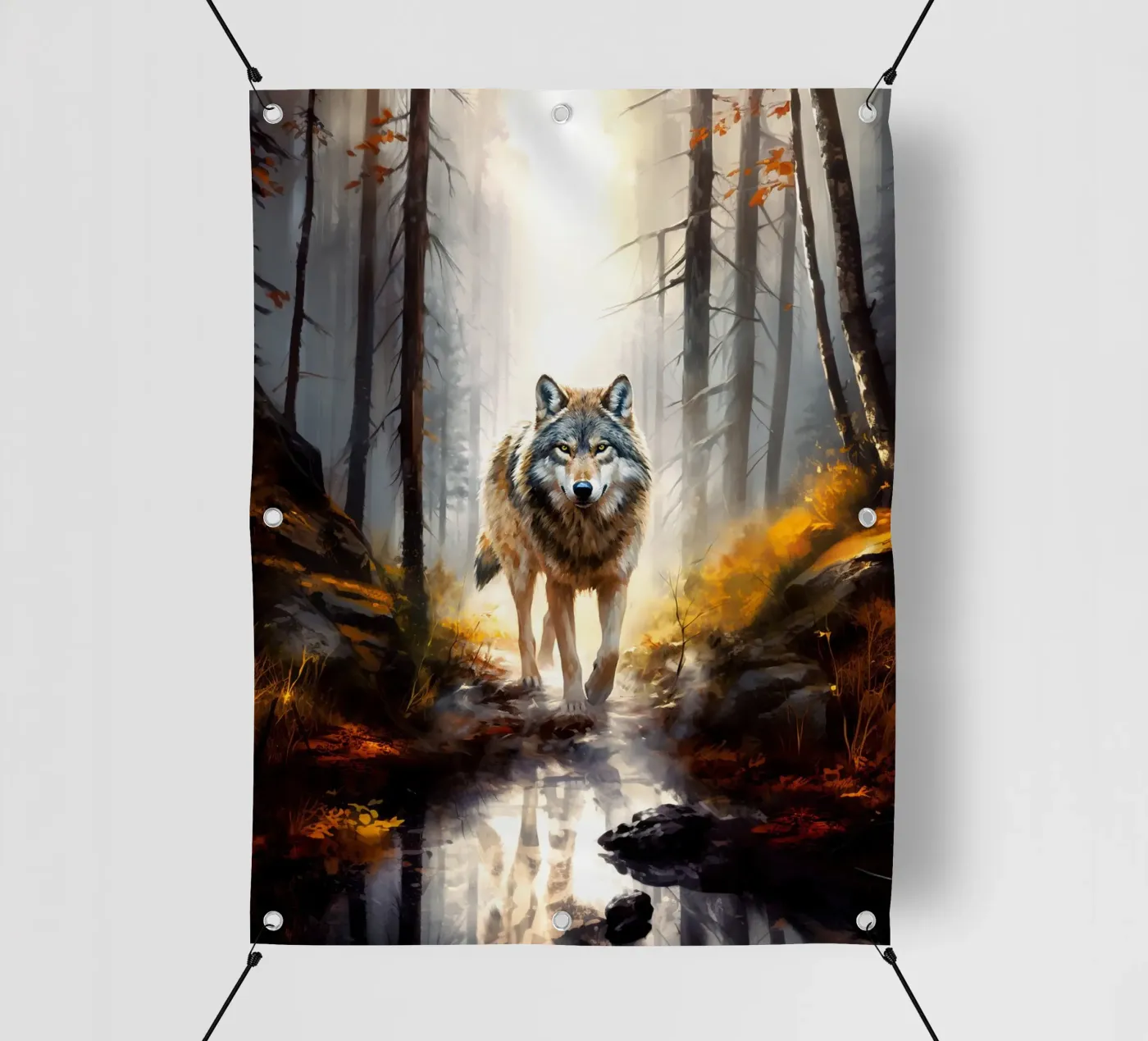 Wolf Forest 4 pvc cover by Mateo