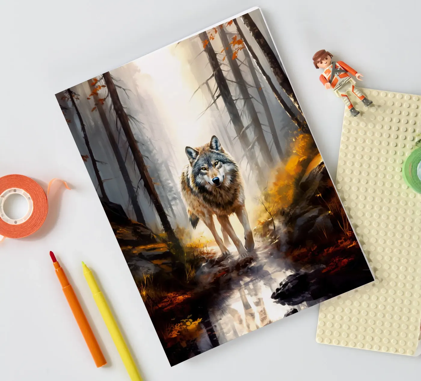 Wolf Forest 4 quaderno da Mateo
