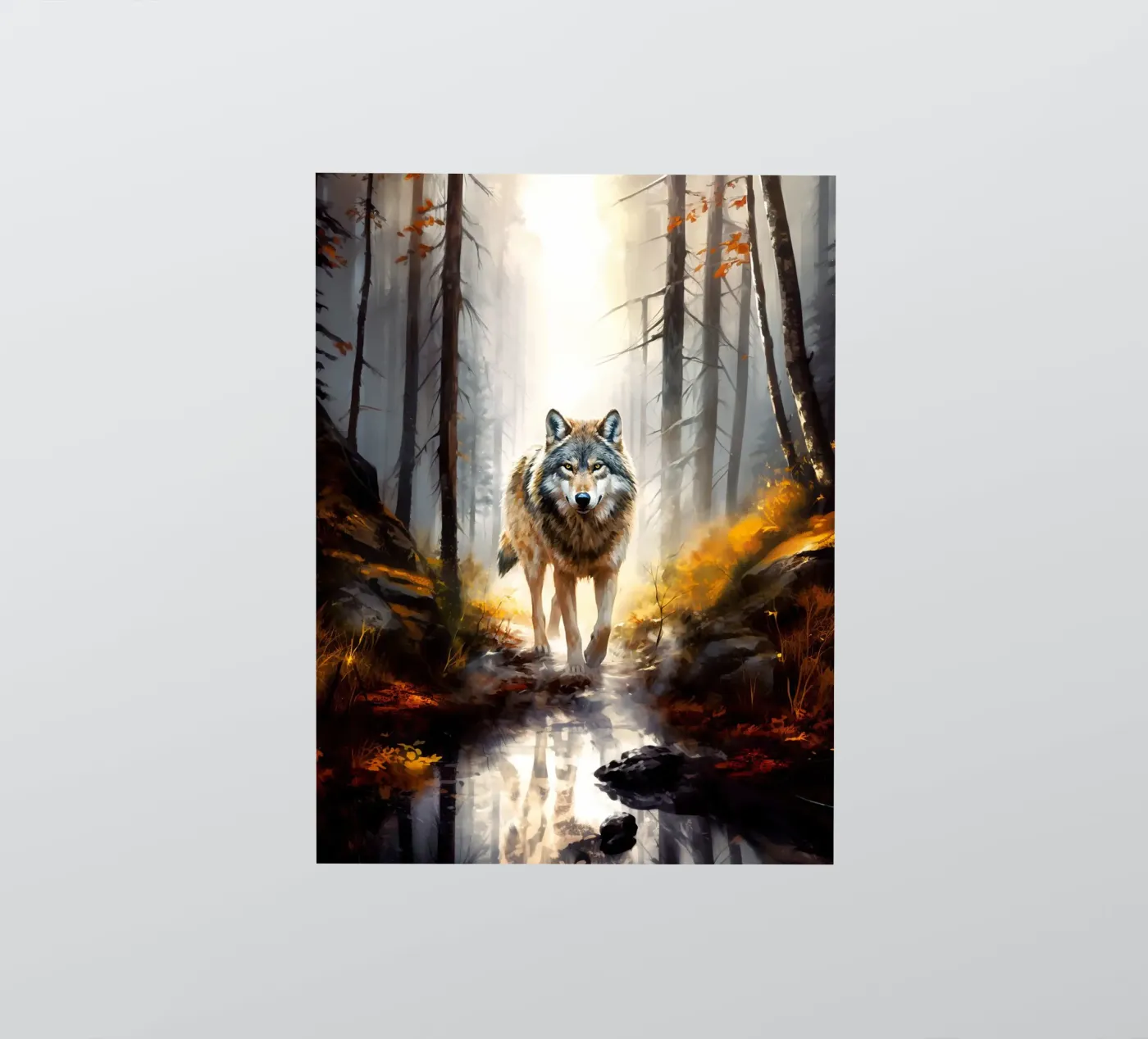 Wolf Forest 4 sticker by Mateo