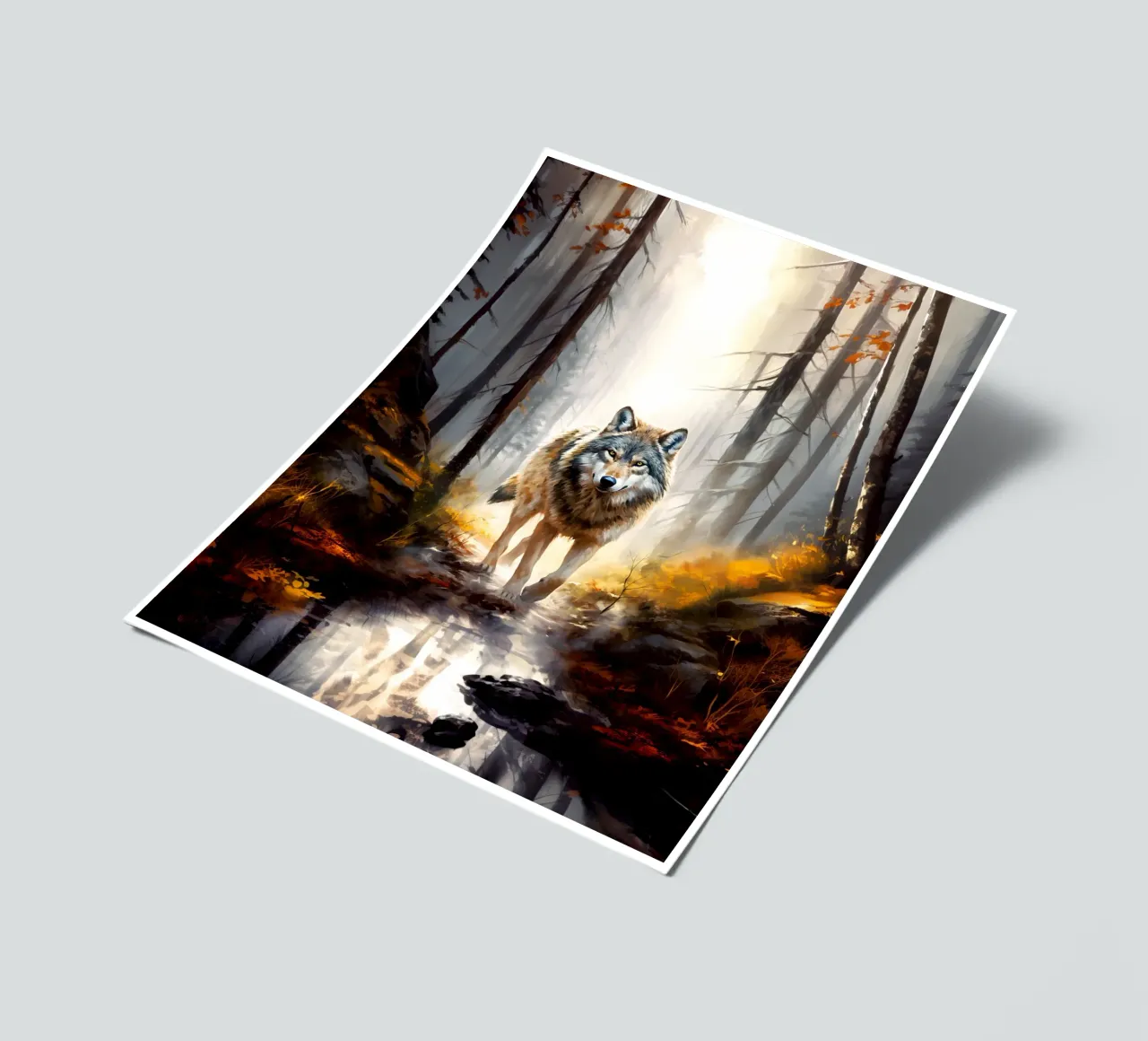 Wolf Forest 4 Stickerbogen von Mateo