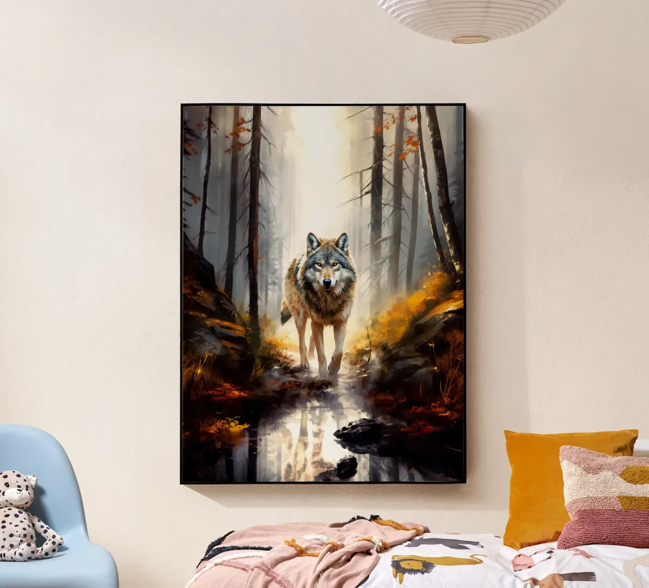 Wolf Forest 4 plexiglass da Mateo