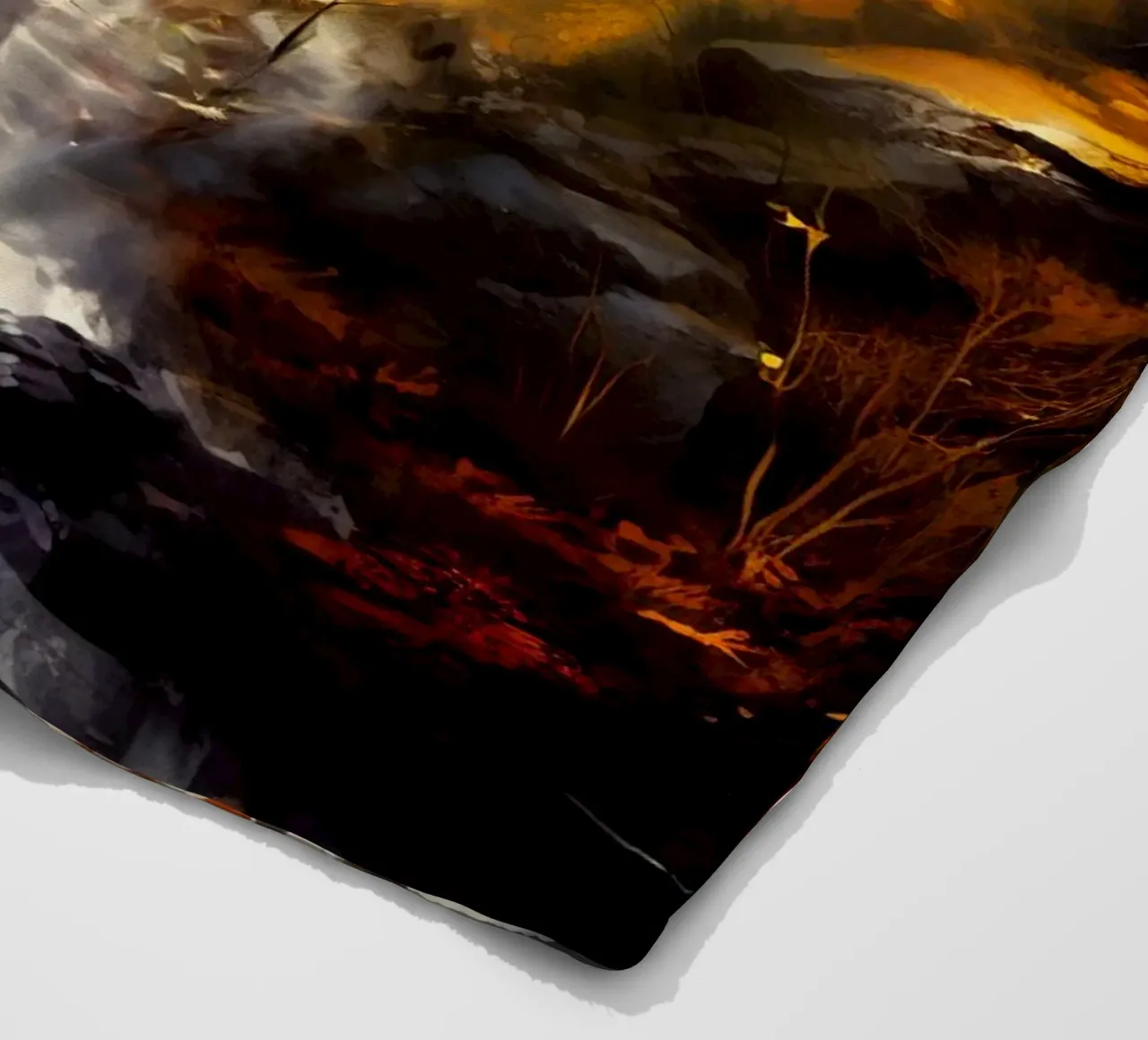 Wolf Forest 4 Fleecedecke von Mateo