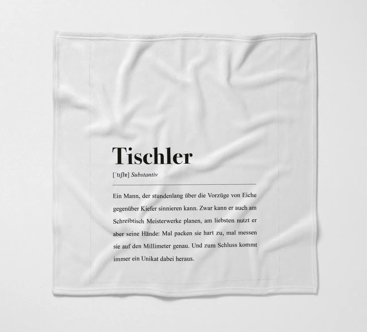 Tischler Spruch: Woordenboekdefinitie fleecedeken van Pulse of Art