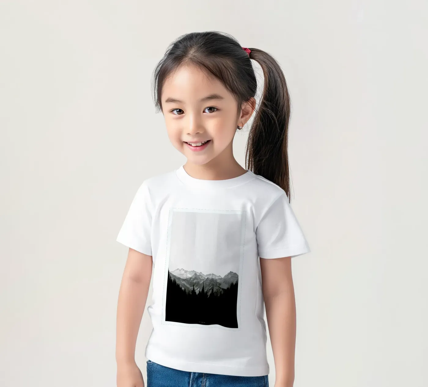 Brush Mountains t-shirt bambini da The Wall Shop