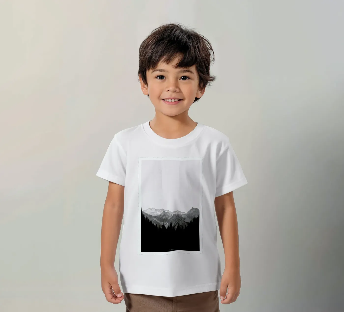 Brush Mountains t-shirt bambini da The Wall Shop