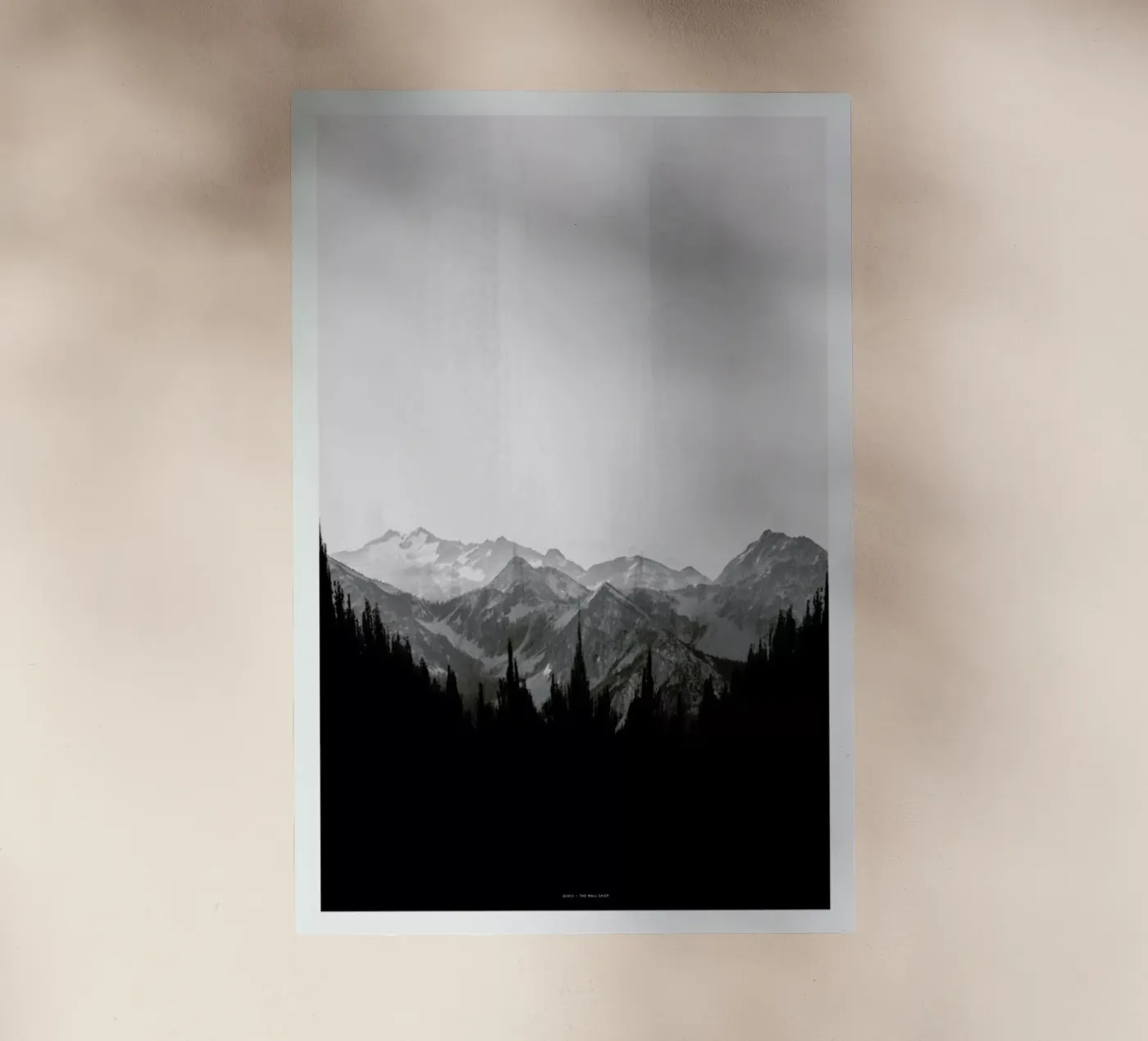 Brush Mountains pellicola backlit da The Wall Shop