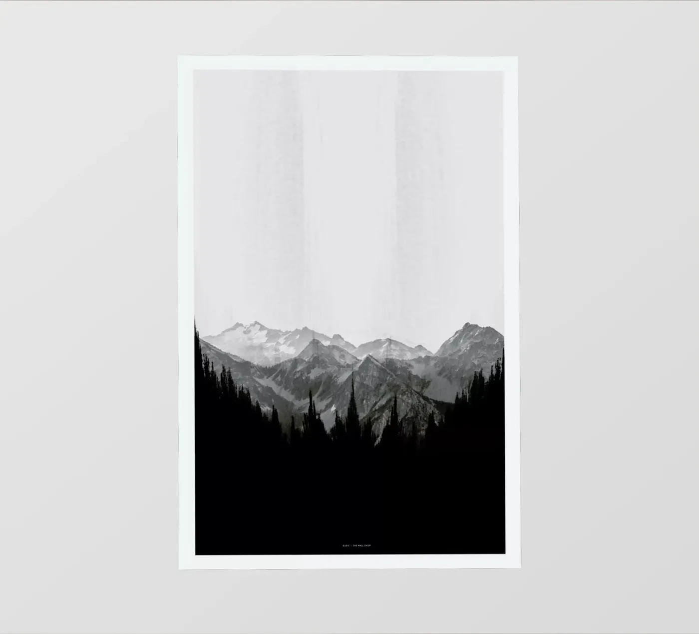 Brush Mountains pellicola backlit da The Wall Shop