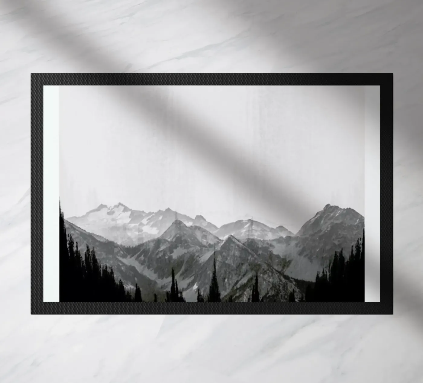Brush Mountains deurmat van The Wall Shop