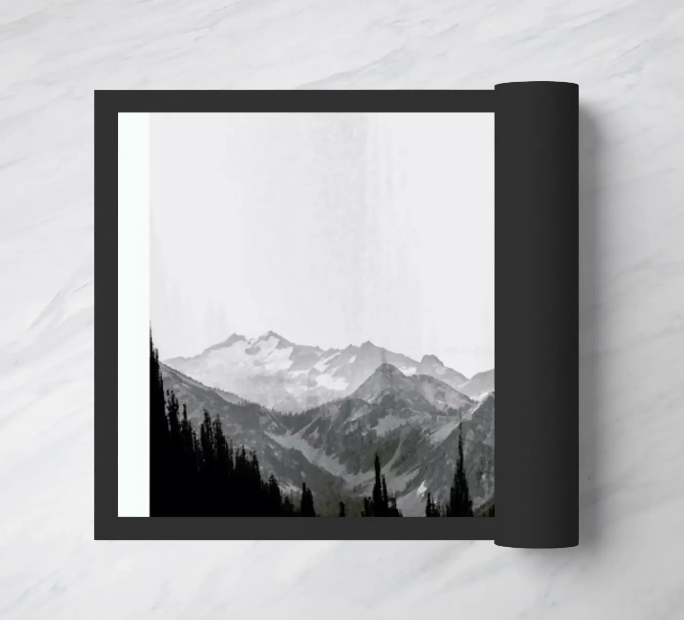 Brush Mountains deurmat van The Wall Shop