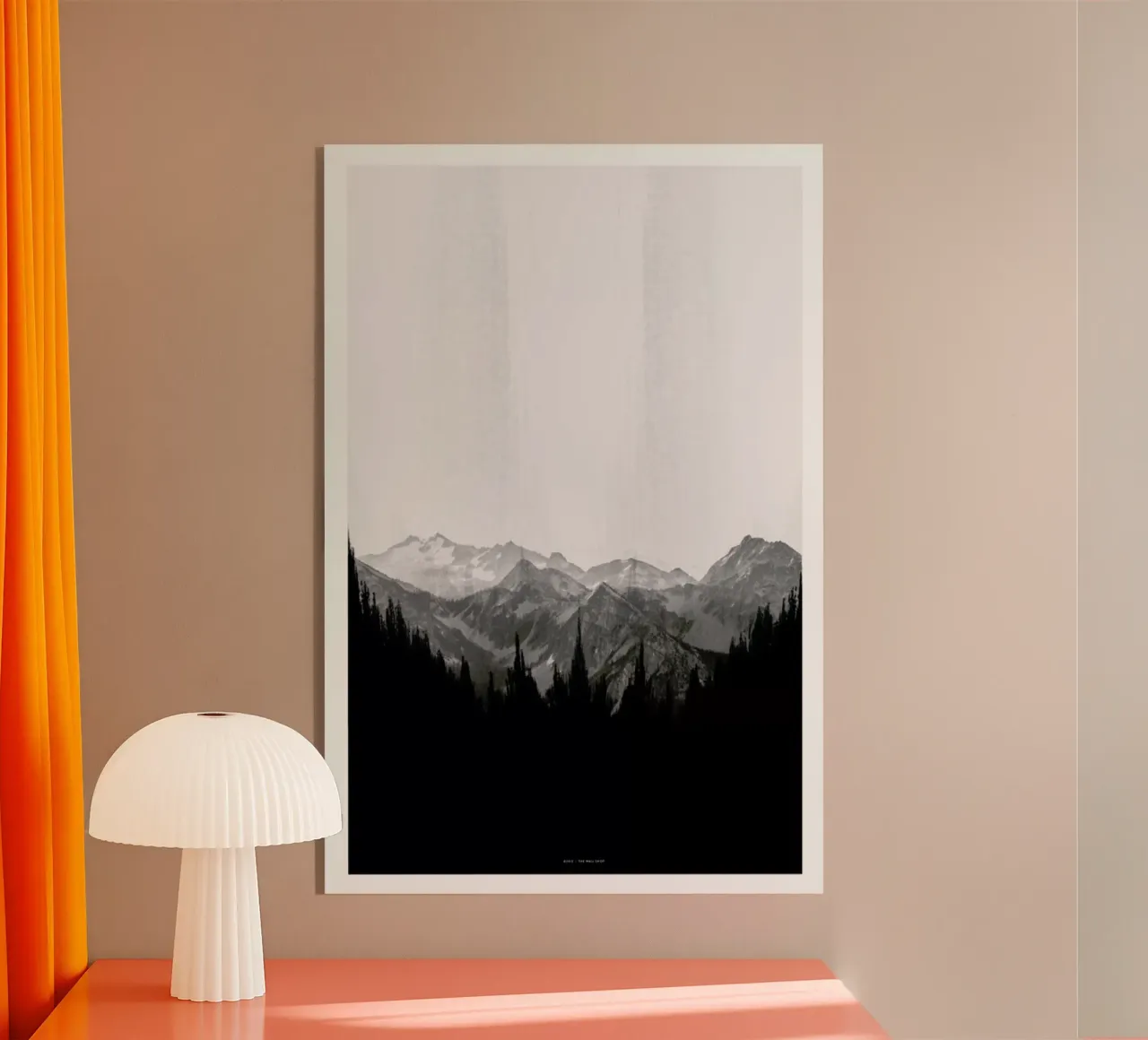 Brush Mountains plexiglass da The Wall Shop