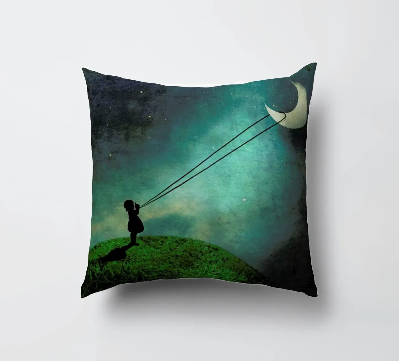 Chasing The Moon cuscino da Catrin Welz-Stein