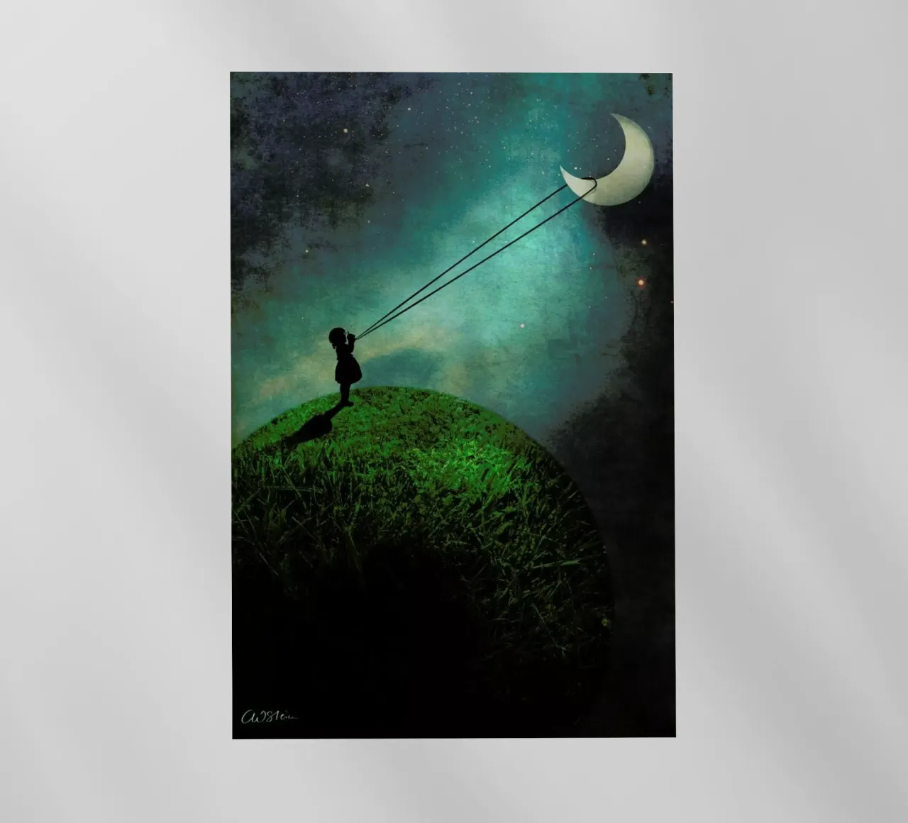 Chasing The Moon pellicola backlit da Catrin Welz-Stein