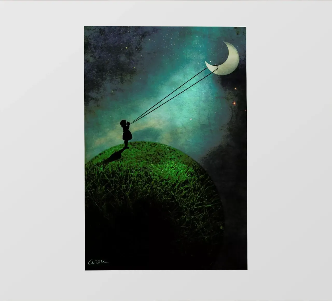 Chasing The Moon pellicola backlit da Catrin Welz-Stein