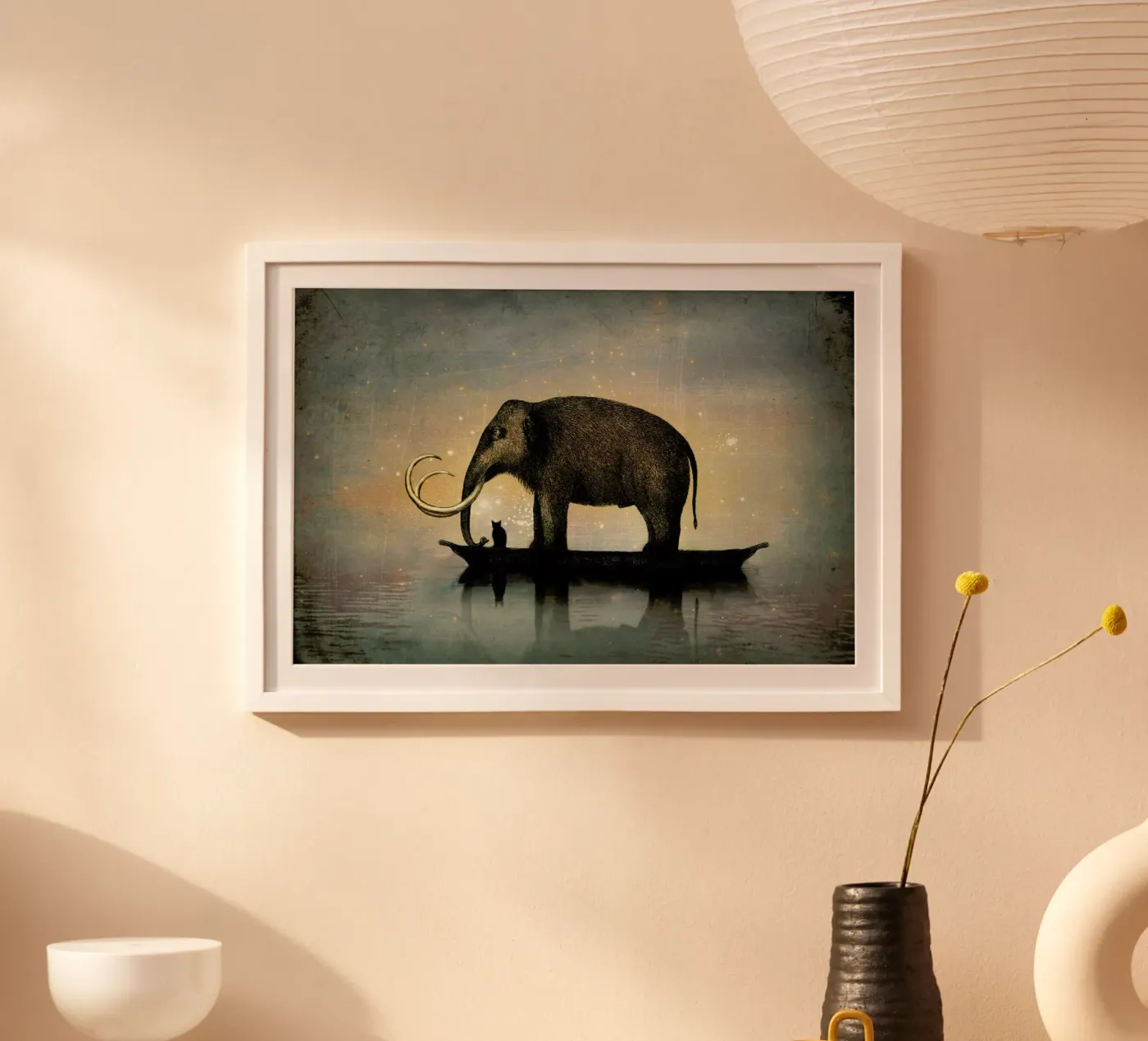 Silent Night poster by Catrin Welz-Stein