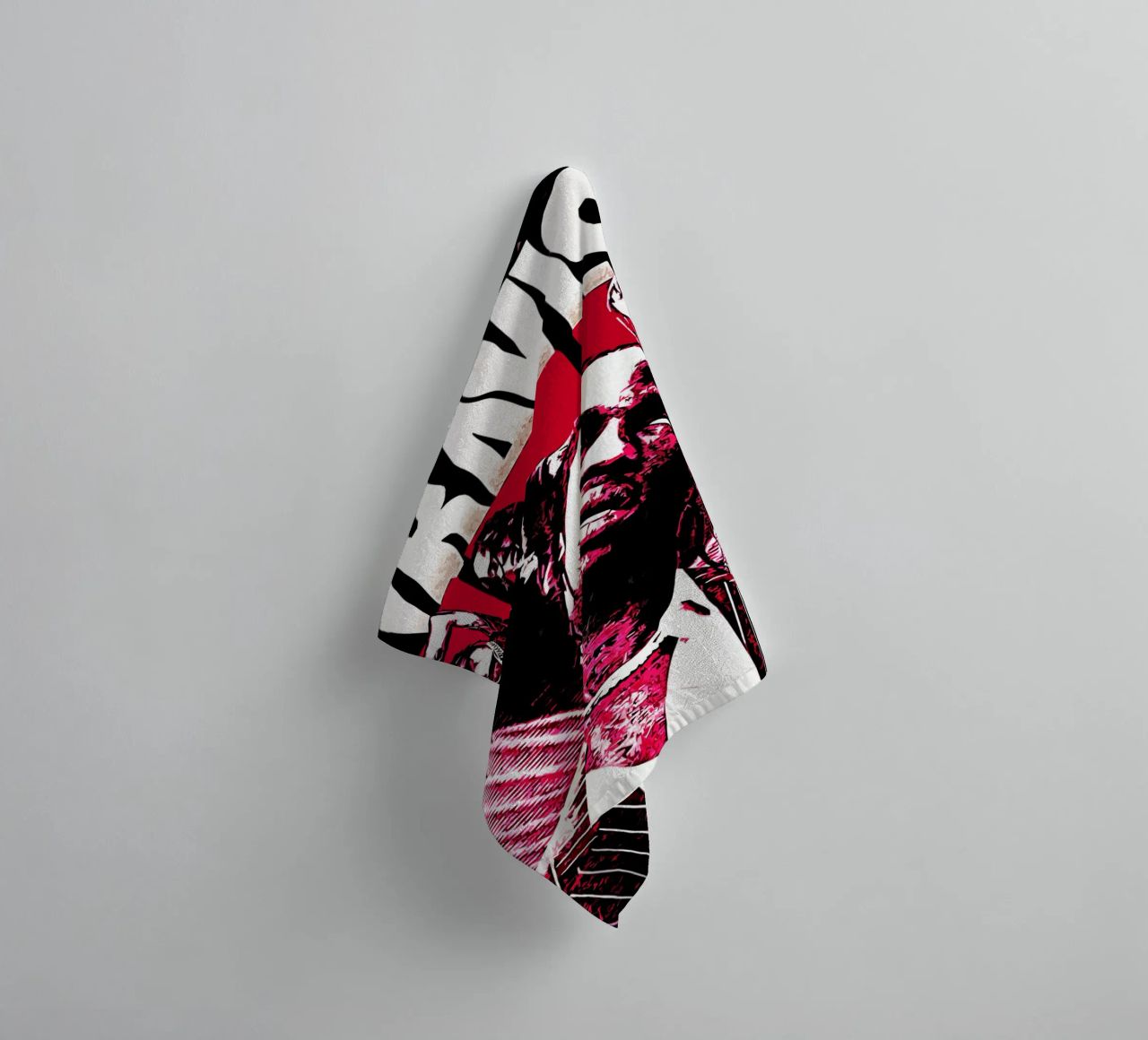 Travis scott 1 Art Print towel by music soul