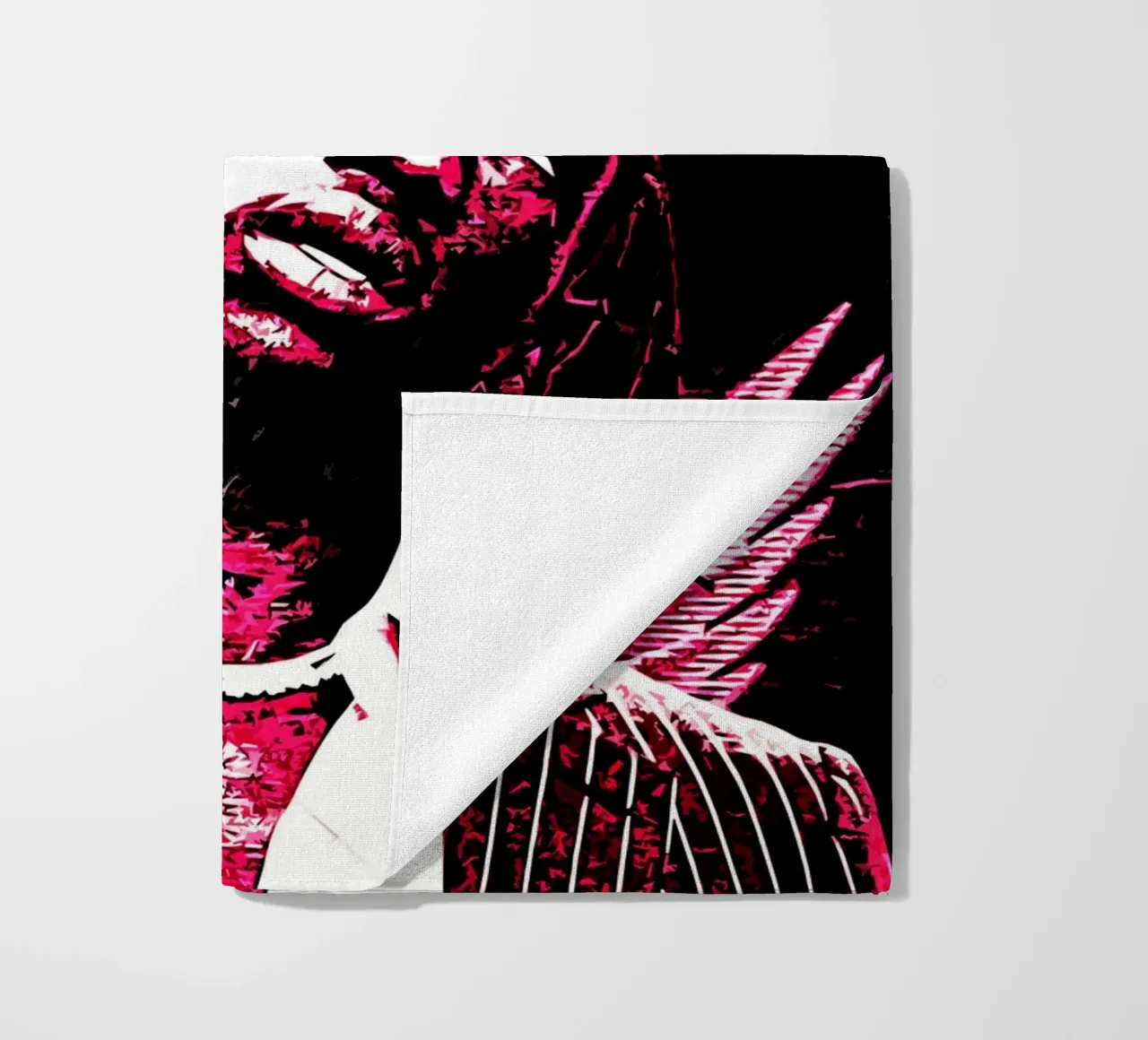Travis scott 1 Kunstdruk strandhanddoek van music soul