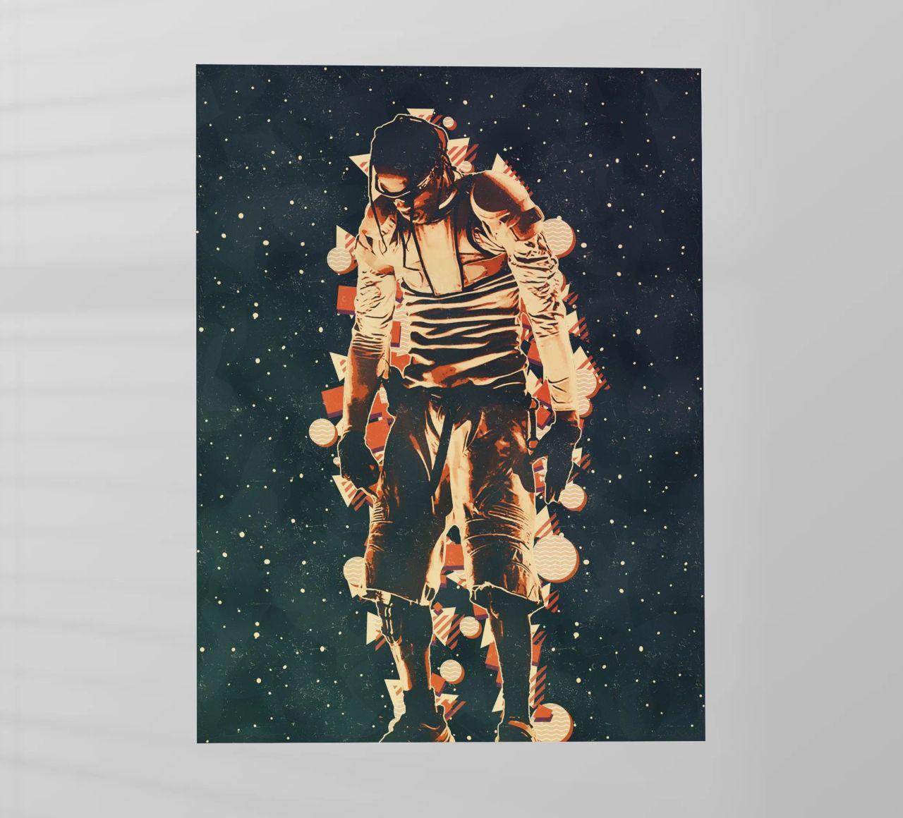 Travis Scott 56 pellicola backlit da music soul