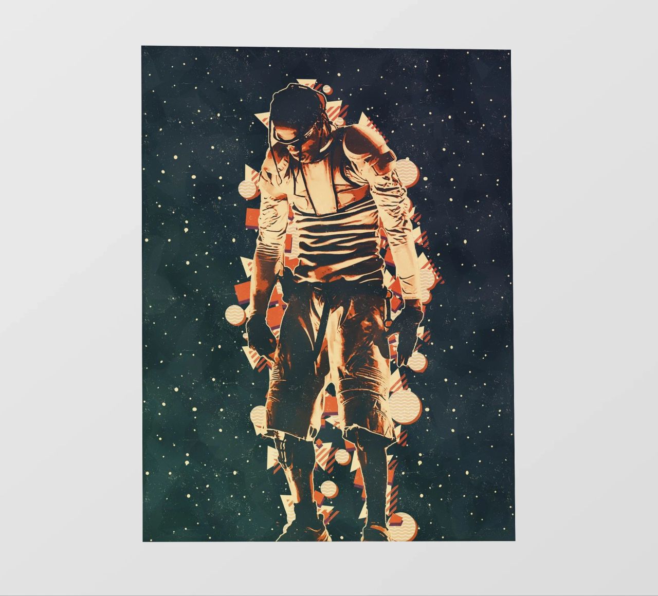 Travis Scott 56 pellicola backlit da music soul