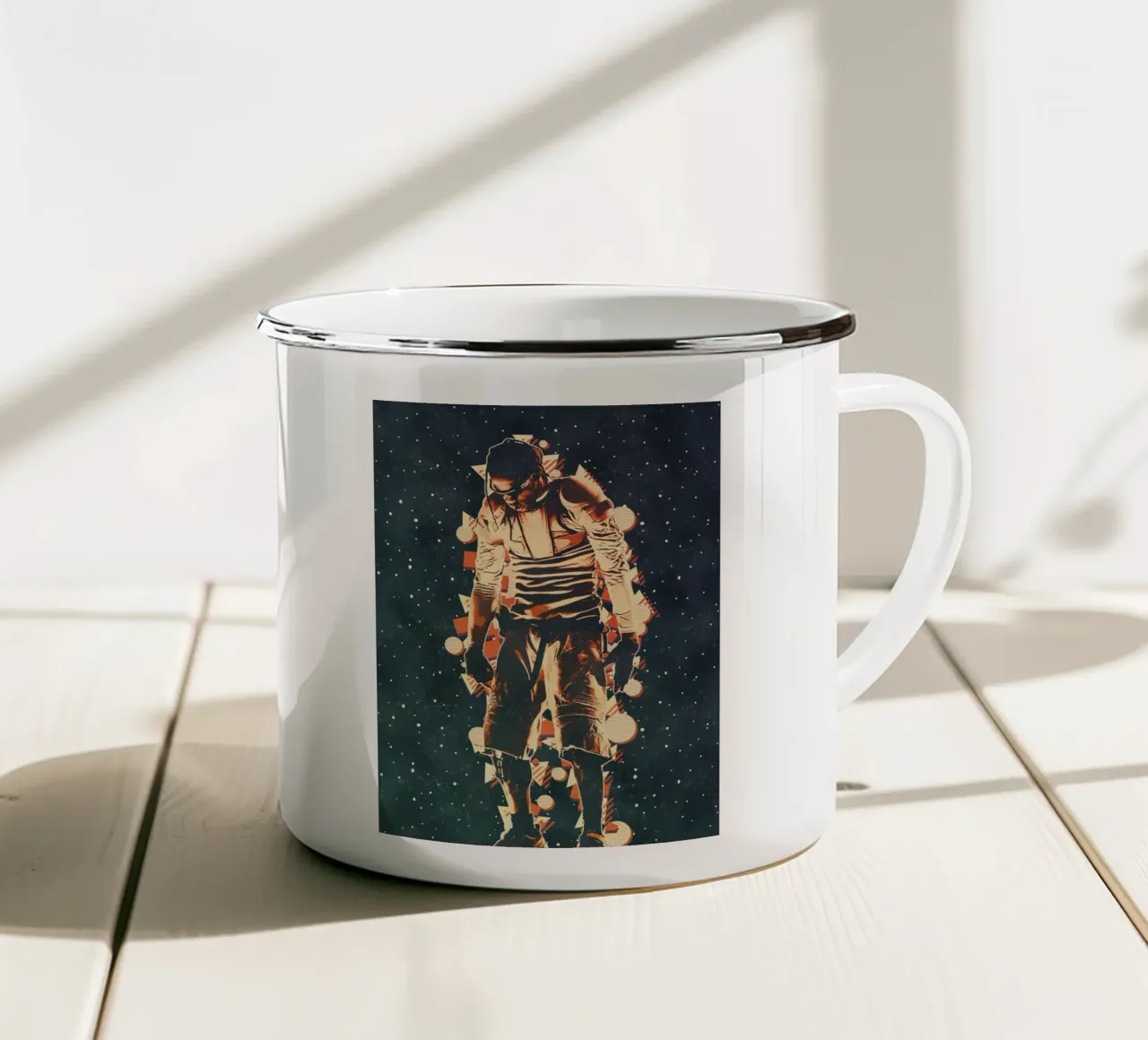 Travis Scott 56 enamel mug by music soul